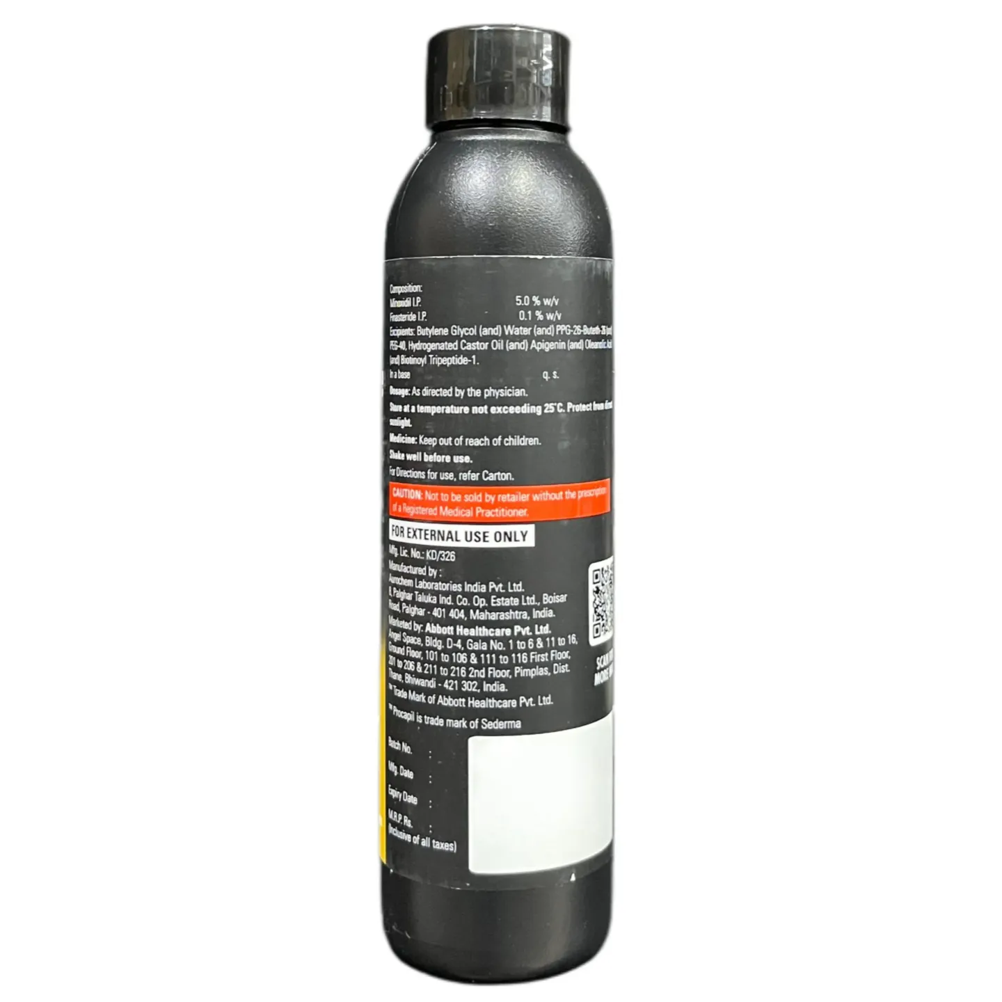 Minichek F 5% Solution 60ml product image