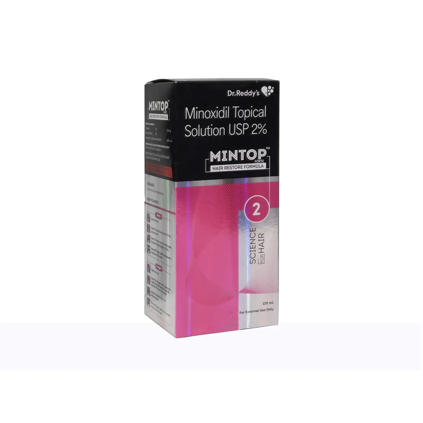 Mintop Forte 2% Solution 120ml product image