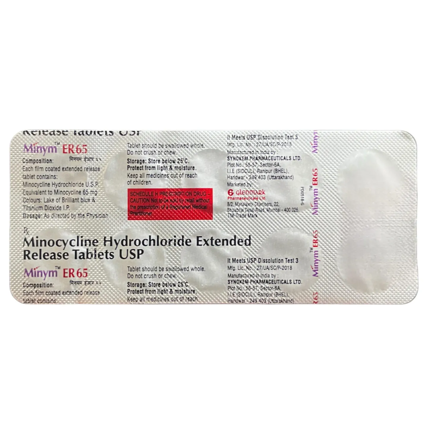 Minym Er 65 Tablet product image