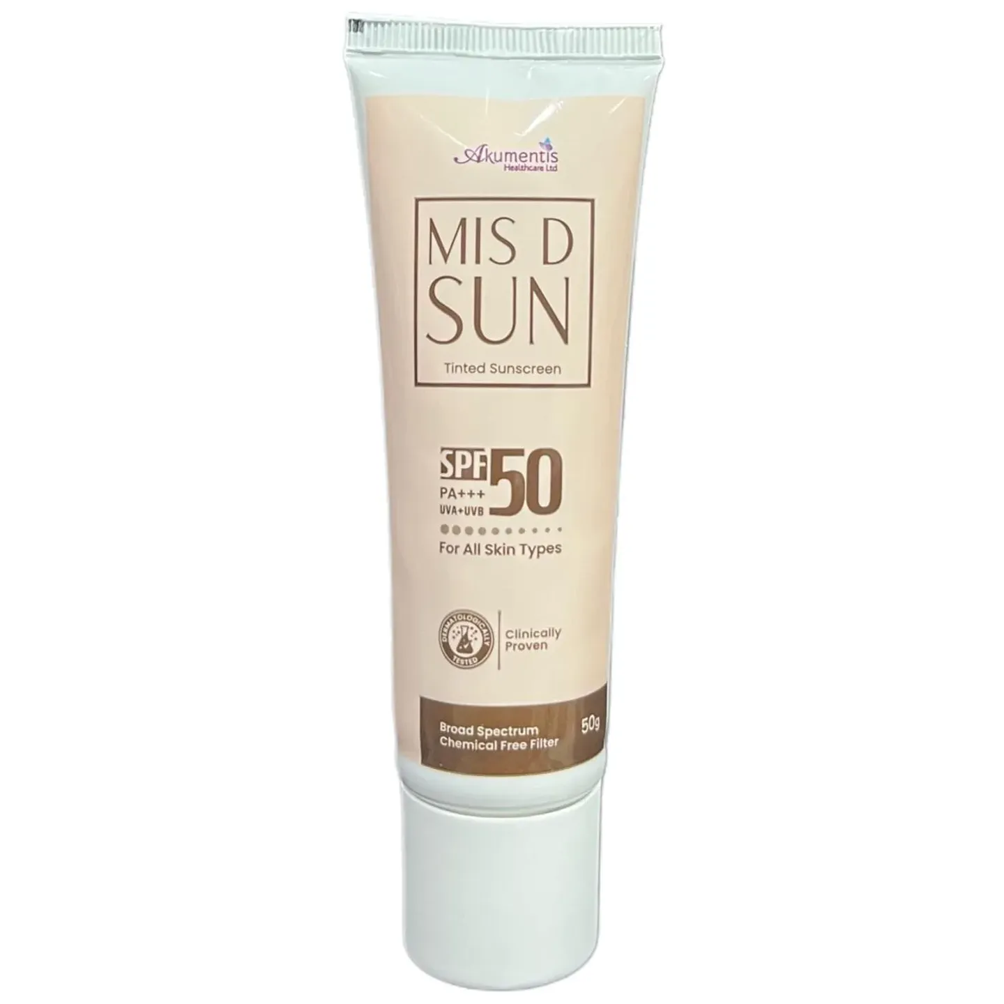Mis D Sun Tinted Sunscreen 50gm product image