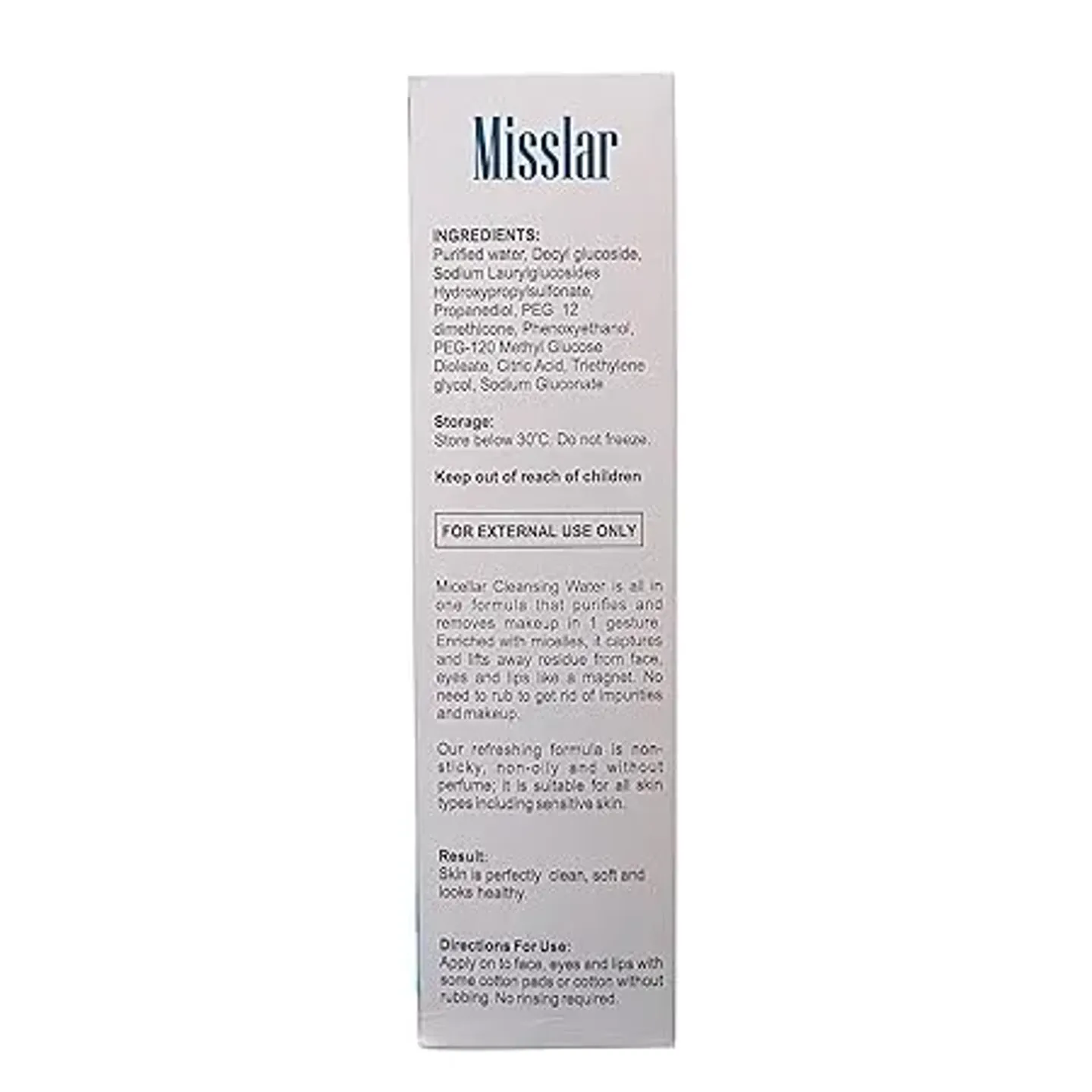 Misslar Skin Cleanser product image