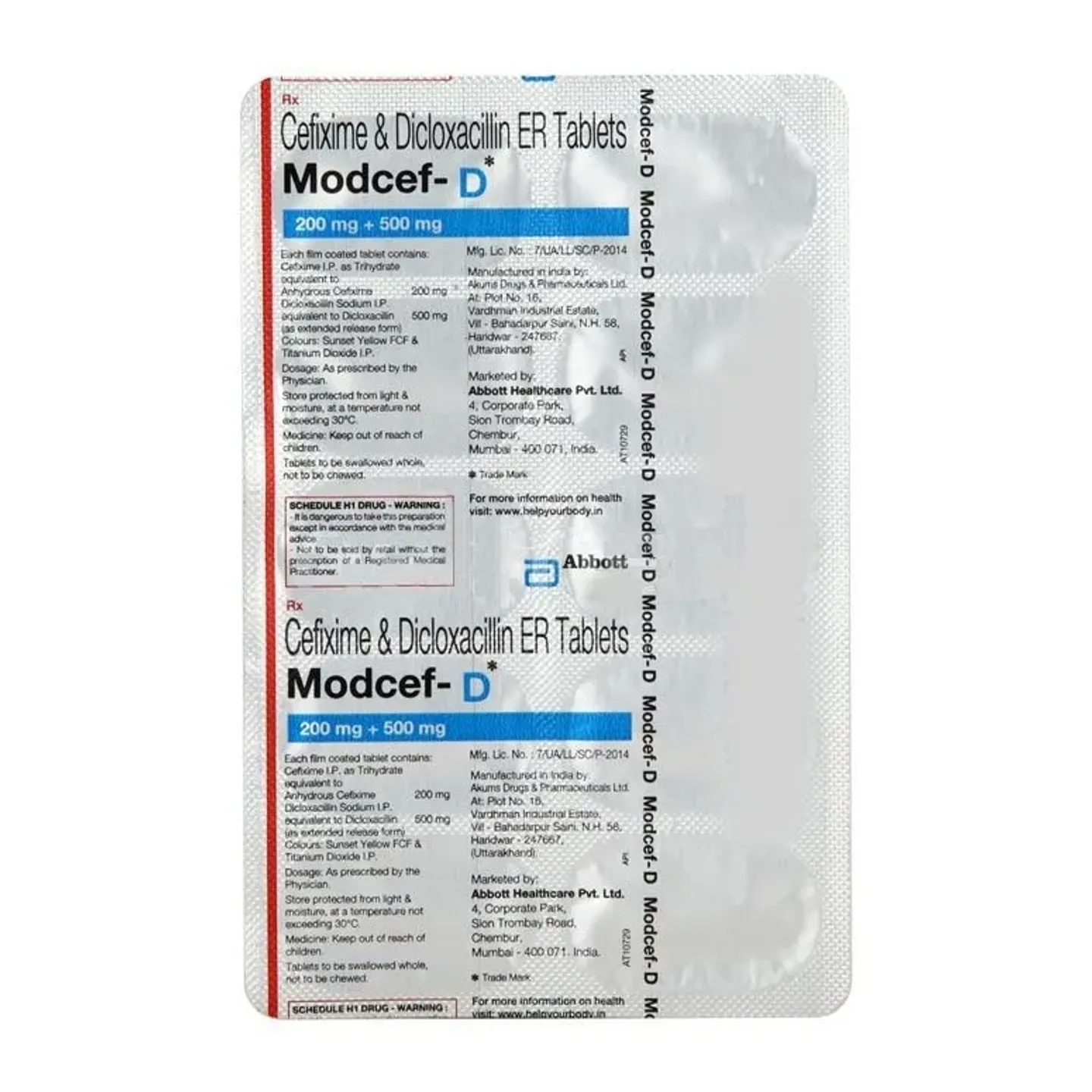 Modcef D Tablet product image