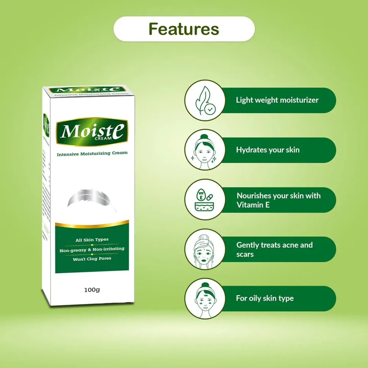 Moiste Cream 100gm product image