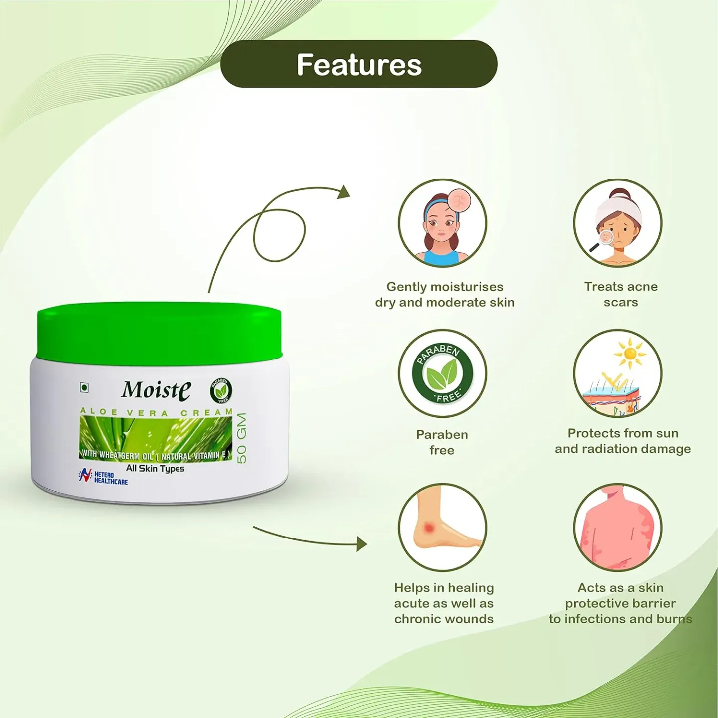 Moiste Cream 50gm product image