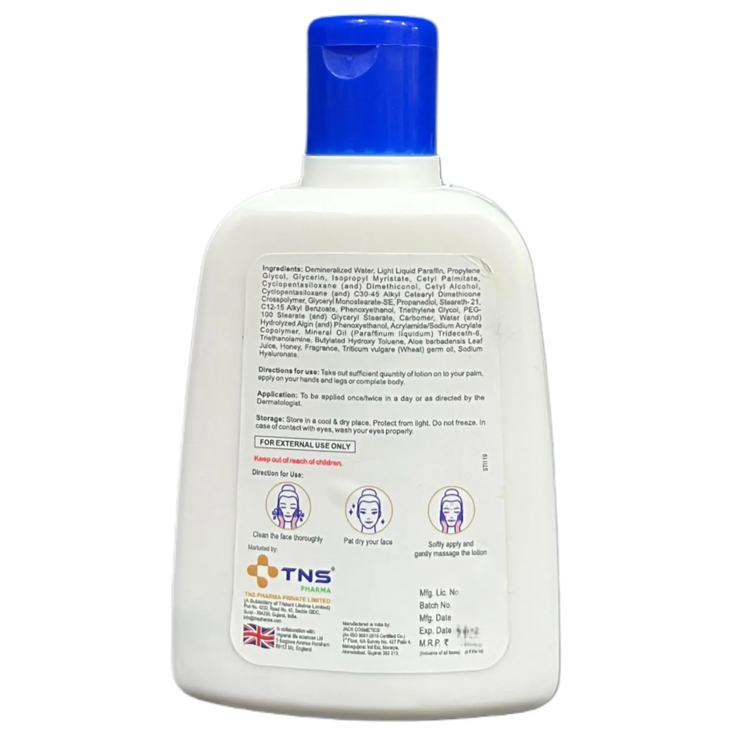Moiz Tns Moisturizing Lotion product image