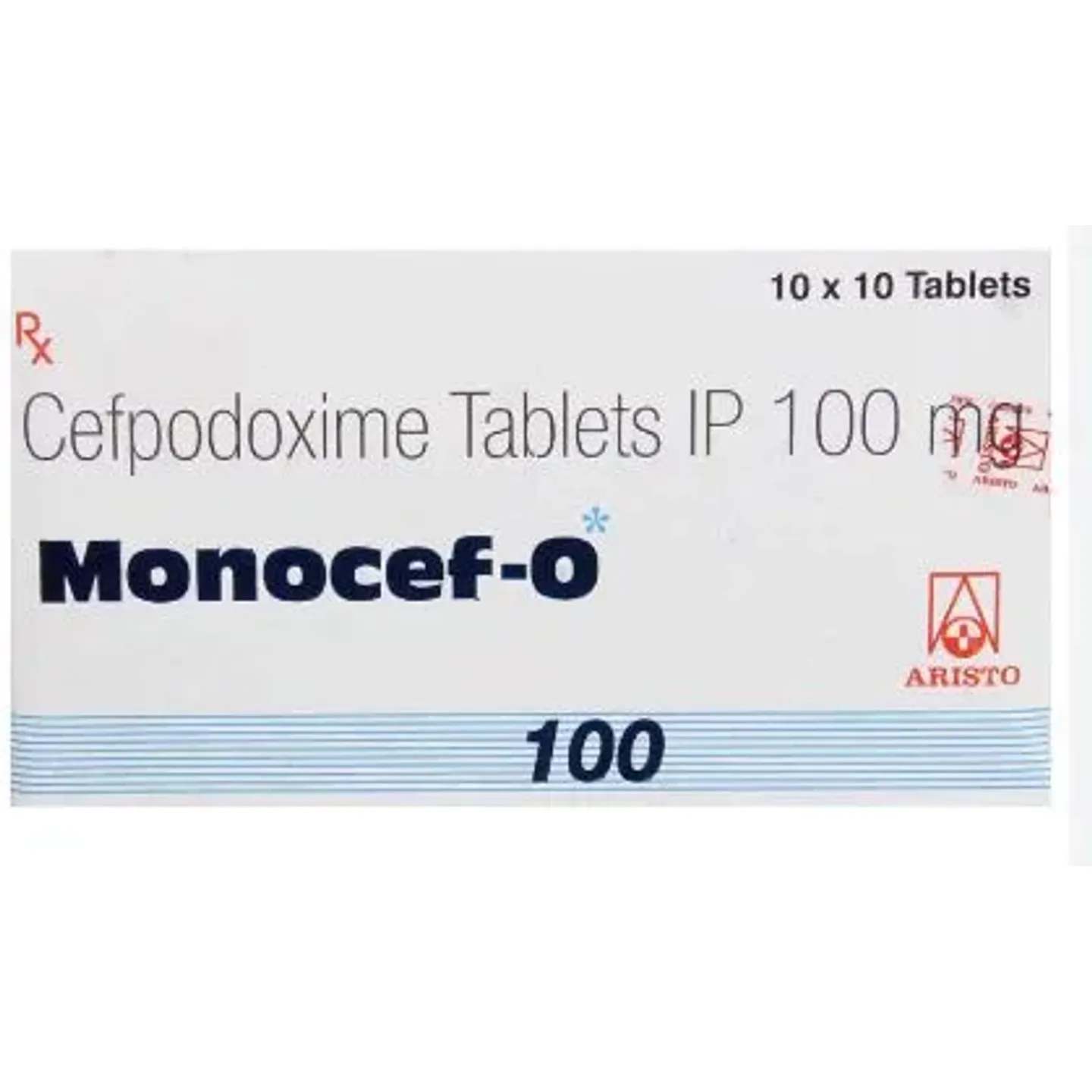 Monocef O 100 Mg Tablet product image