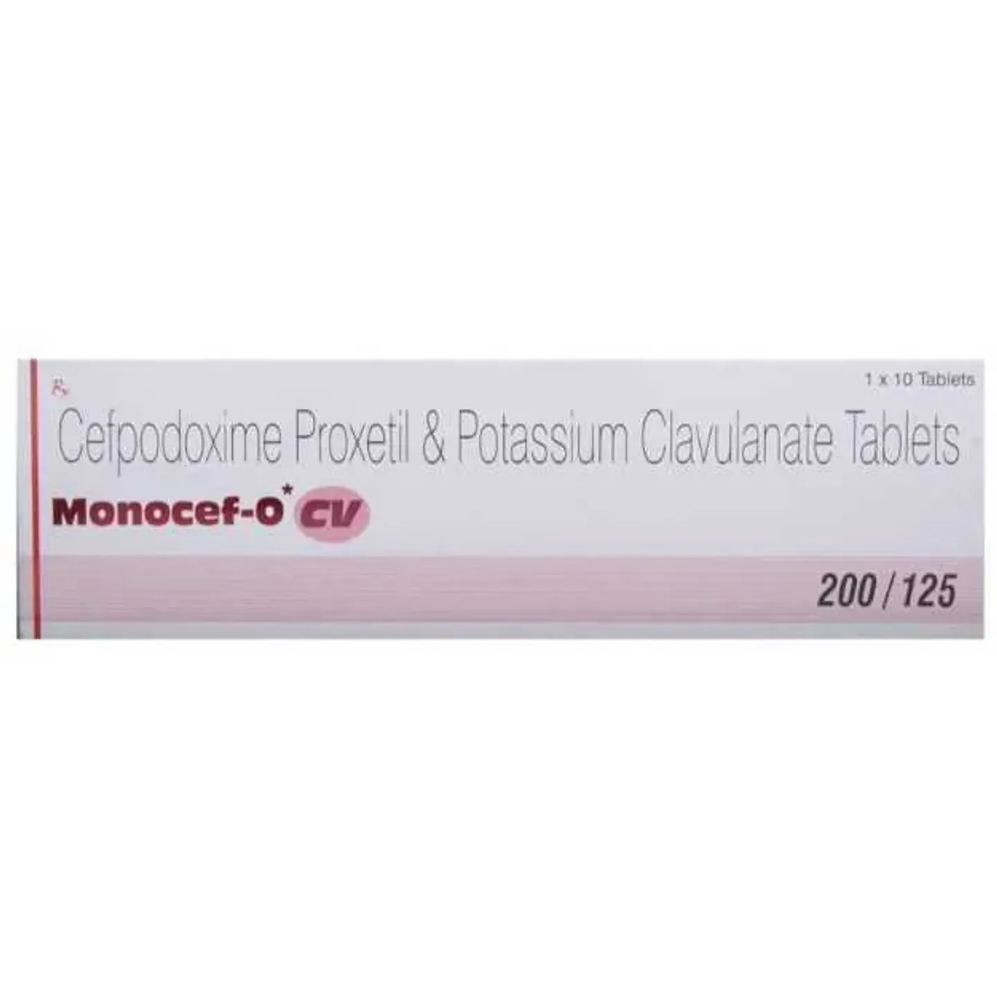 Monocef O Cv 200/125 Tablet product image