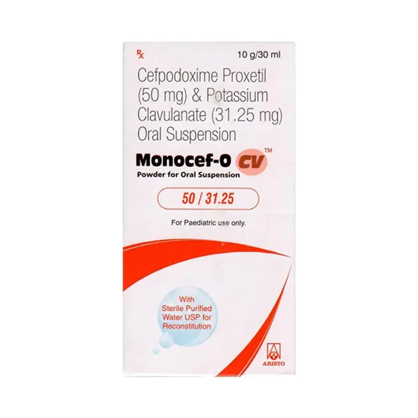 Monocef O Cv 50 Syrup 30ml product image