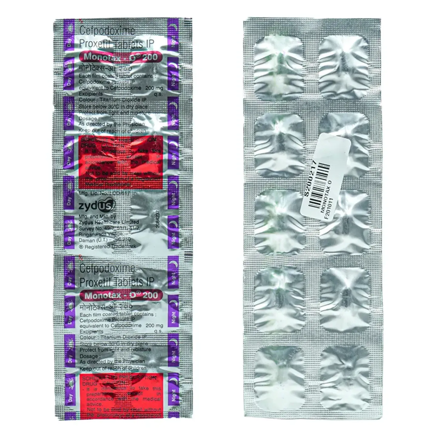 Monotax O 200mg Tablet product image