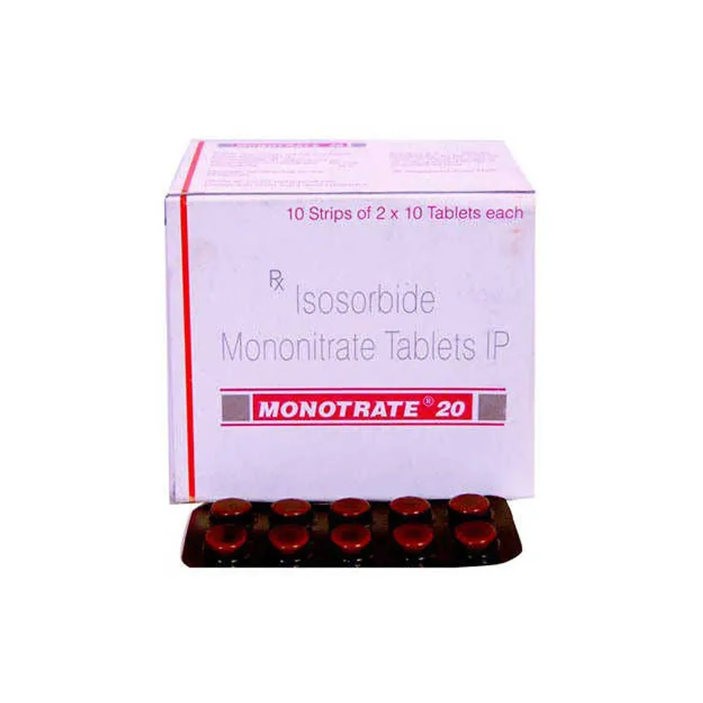 Monotrate 20 Tablet product image