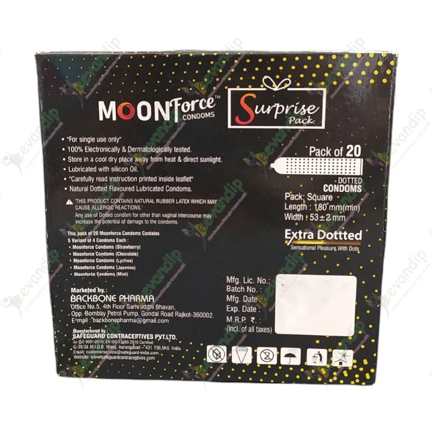 Moonforce Condoms Surprise Pack product image
