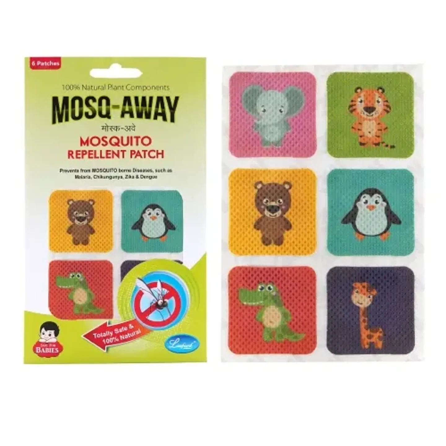 Mosq Away Natural Mosquito Repellent Patches Fo... product image