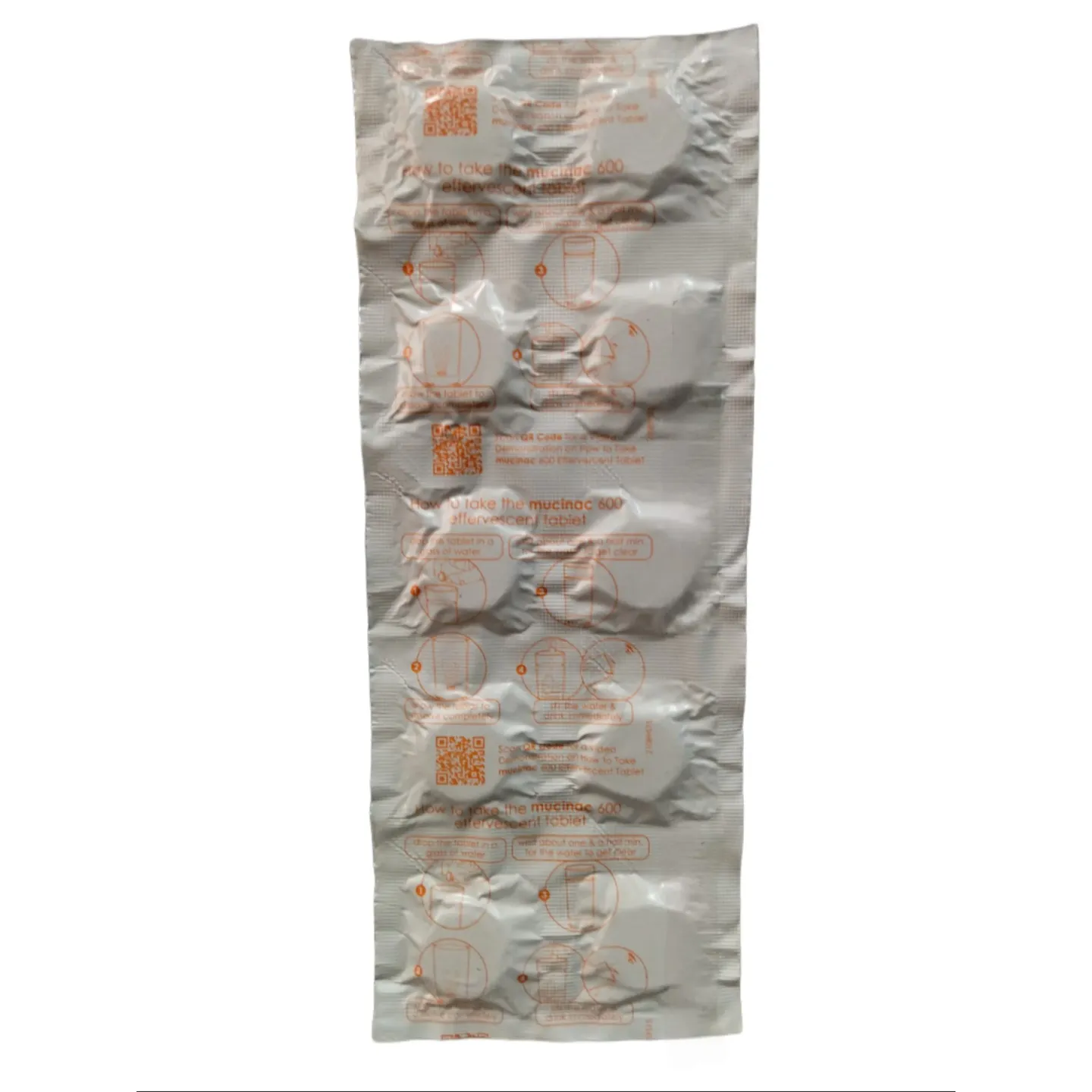 Mucinac 600 Tablet product image