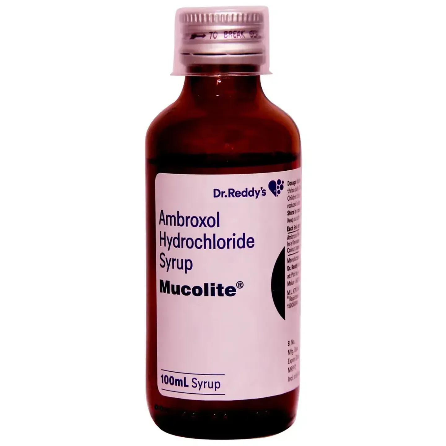 Mucolite Syrup 100 Ml product image