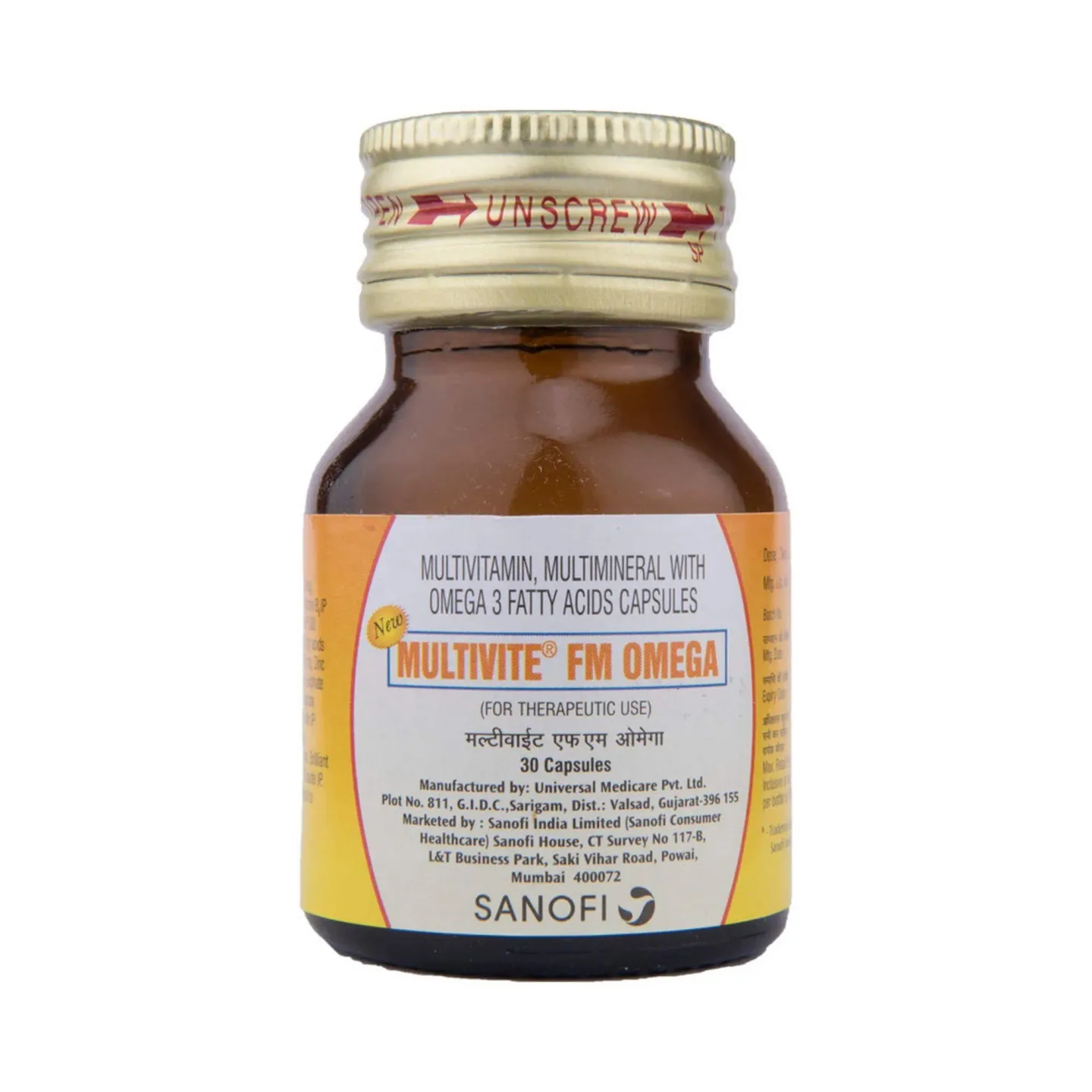 Multivite Fm Omega Capsule product image