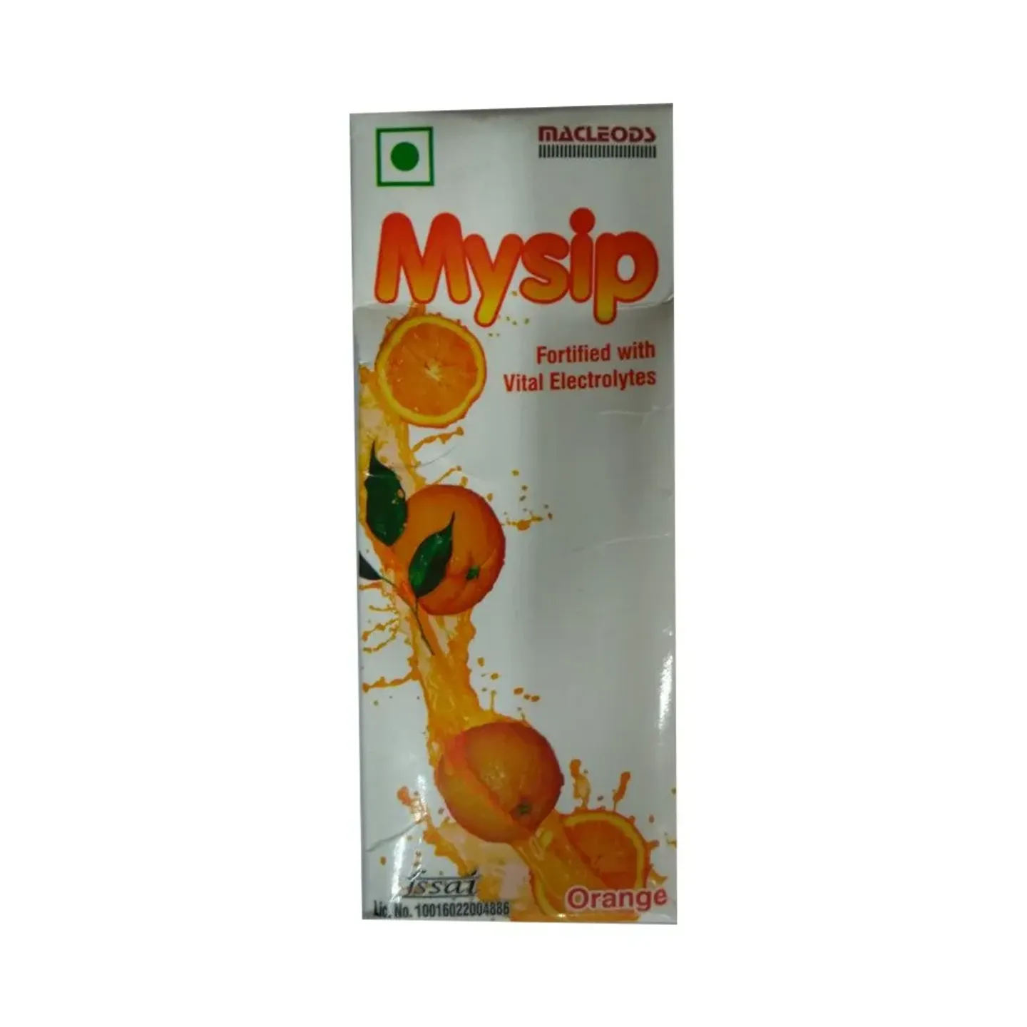 Mysip Liquid Orange 200ml product image