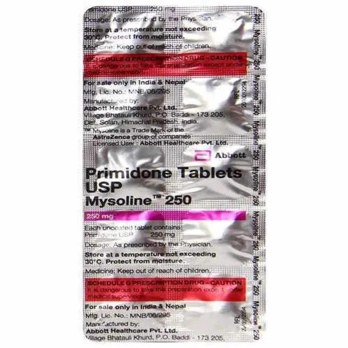 Mysoline Tab product image