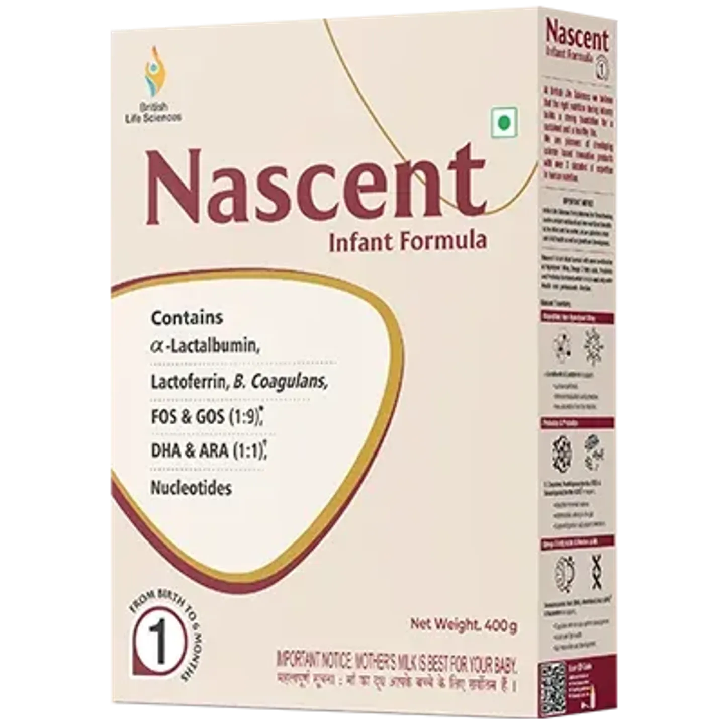 Nascent Stage 1 Powder 400gm product image