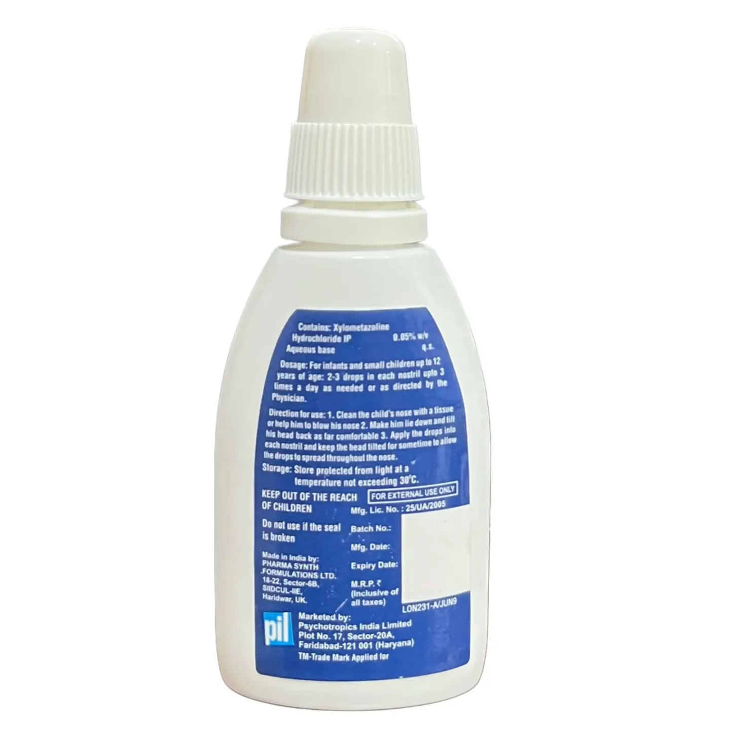 Nasopil Paediatric Nasal Drop product image