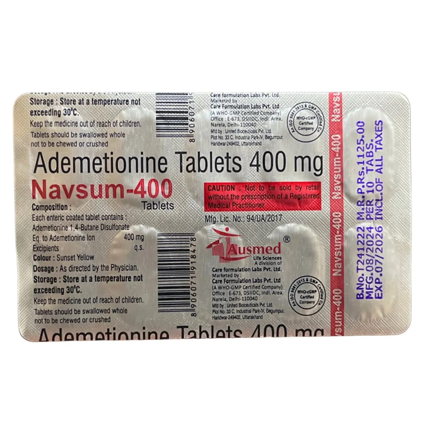 Navsum 400 Tablet product image