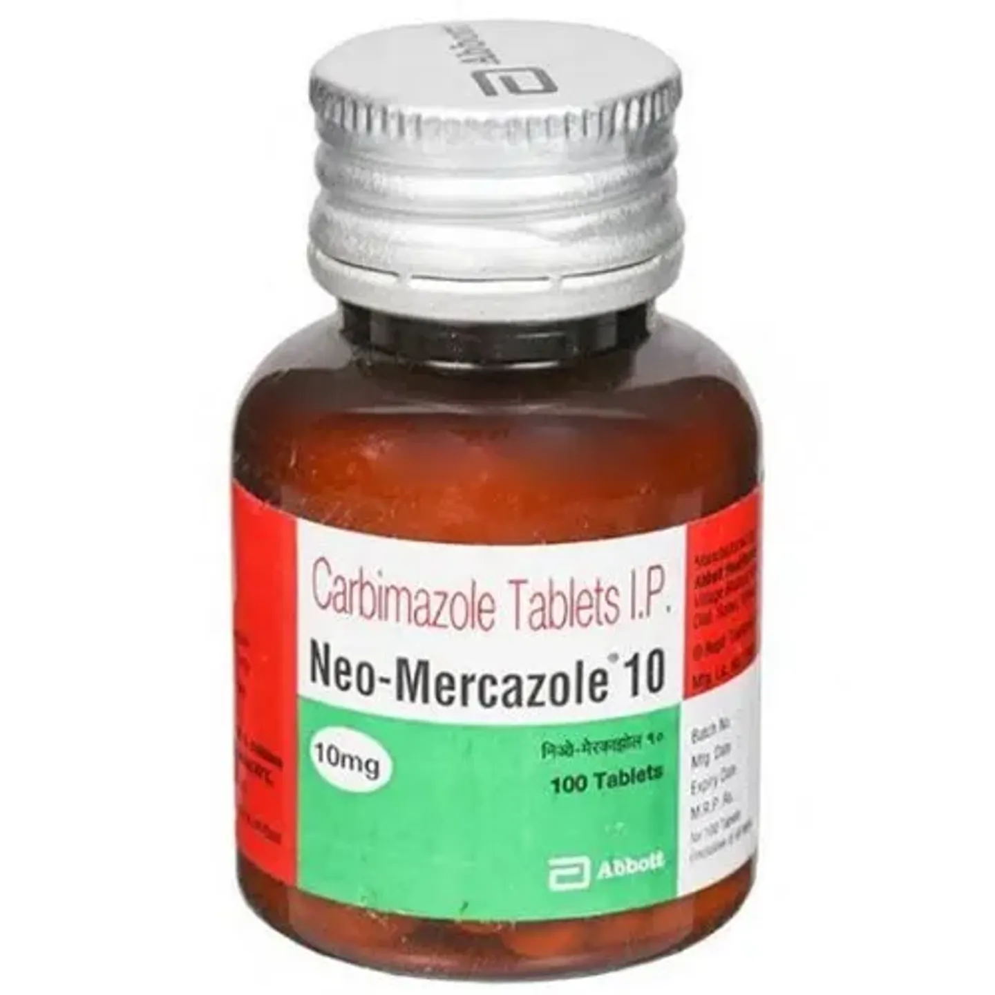 Neo Mercazole 10 Tablet product image