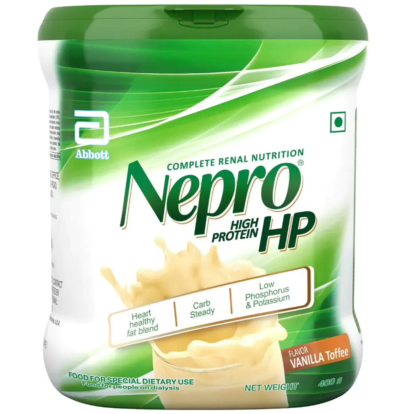 Nepro Hp Vanilla Powder 400gm product image