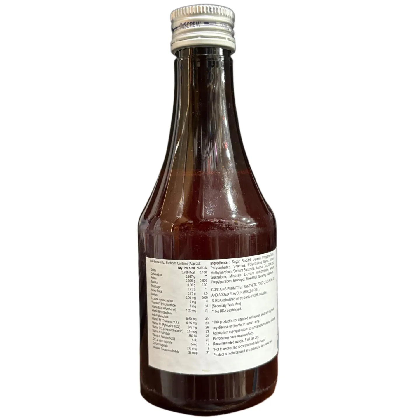 Nessvit Syrup 200ml product image