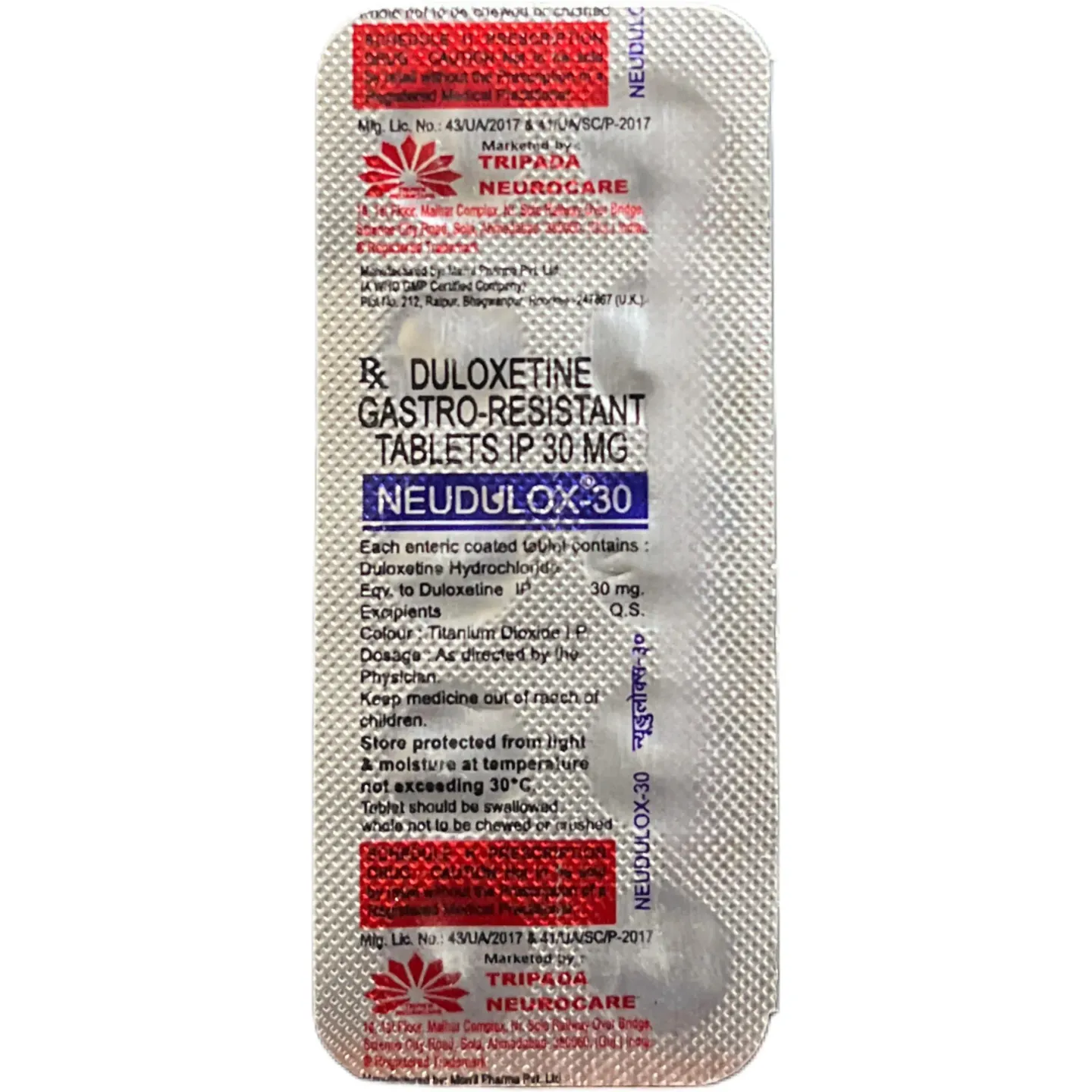 Neudulox-30 Tablet product image