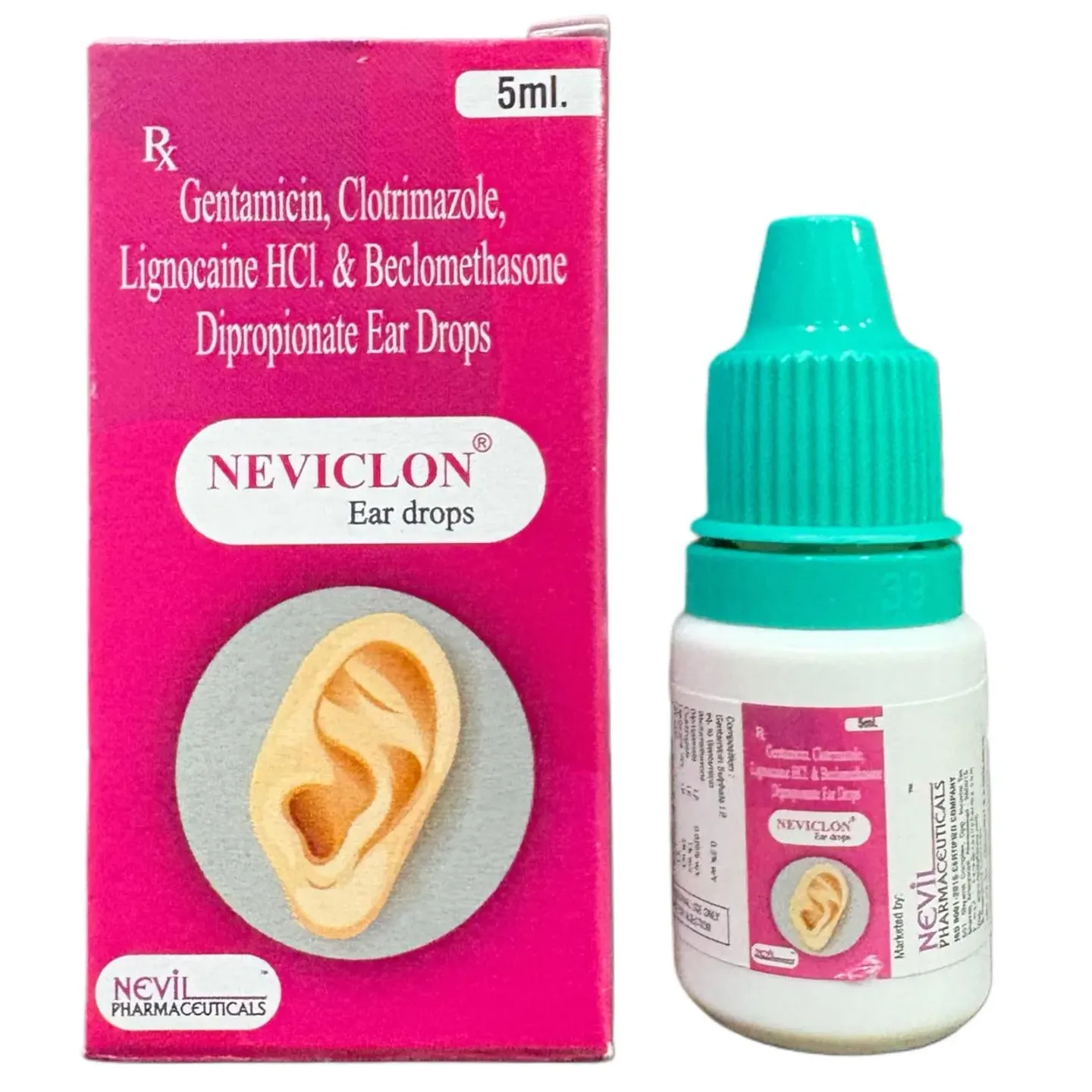 Neviclon Ear Drops 5ml product image
