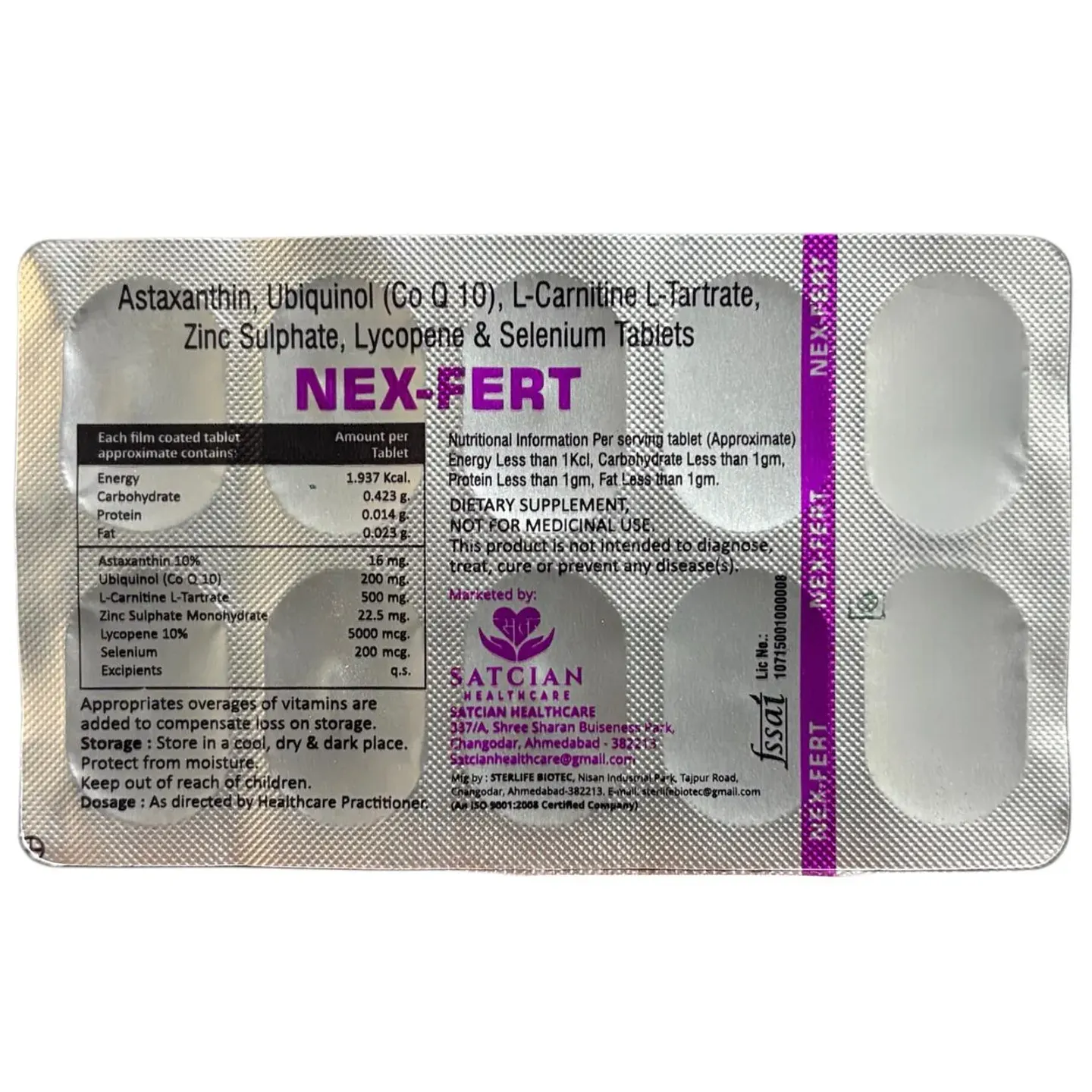 Nex Fert Tablet product image