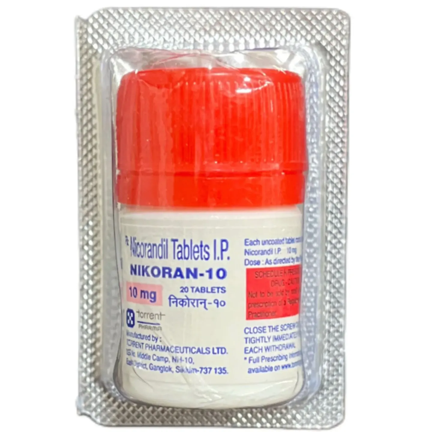Nikoran 10 Tablet product image