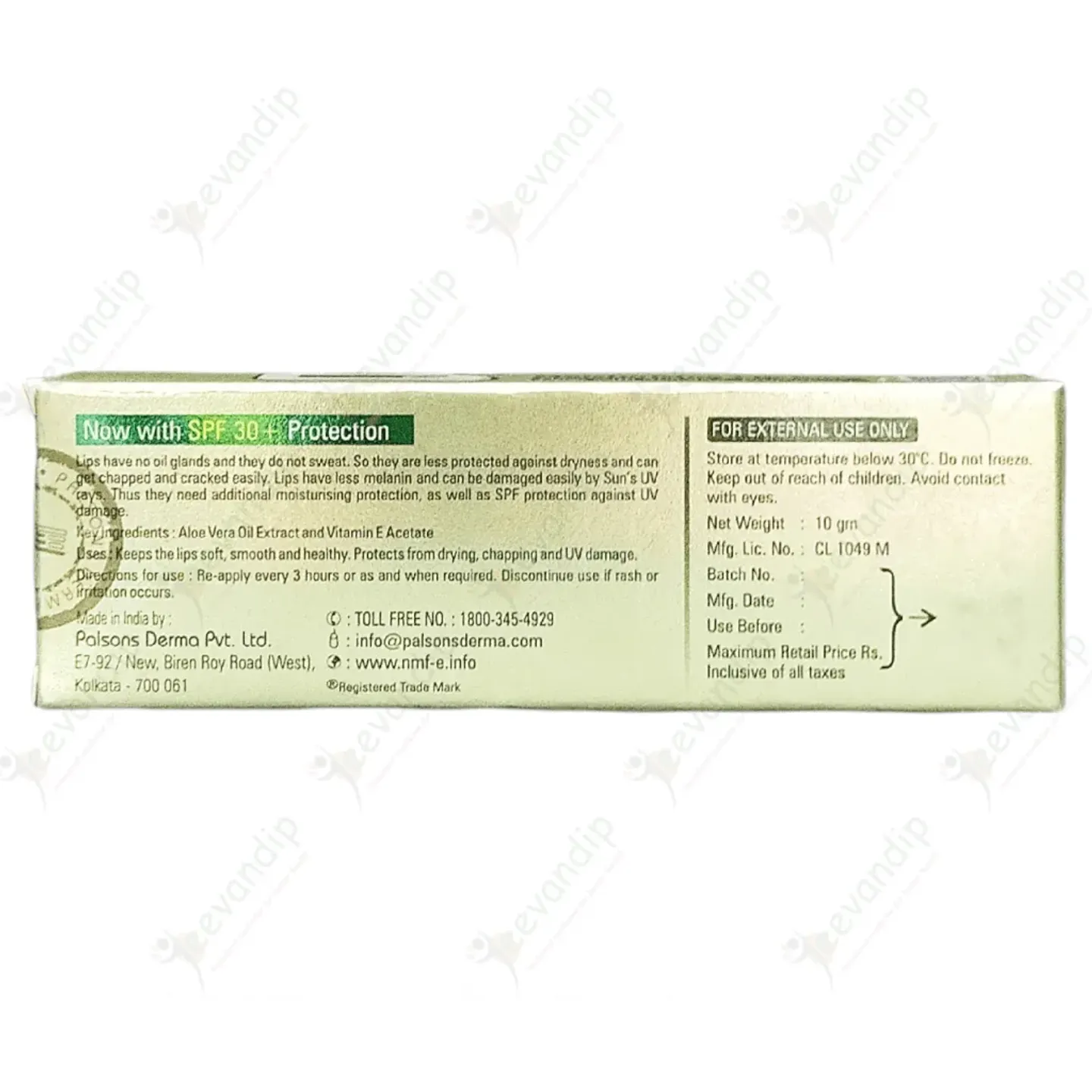 Nmfe Lip Care 10gm product image