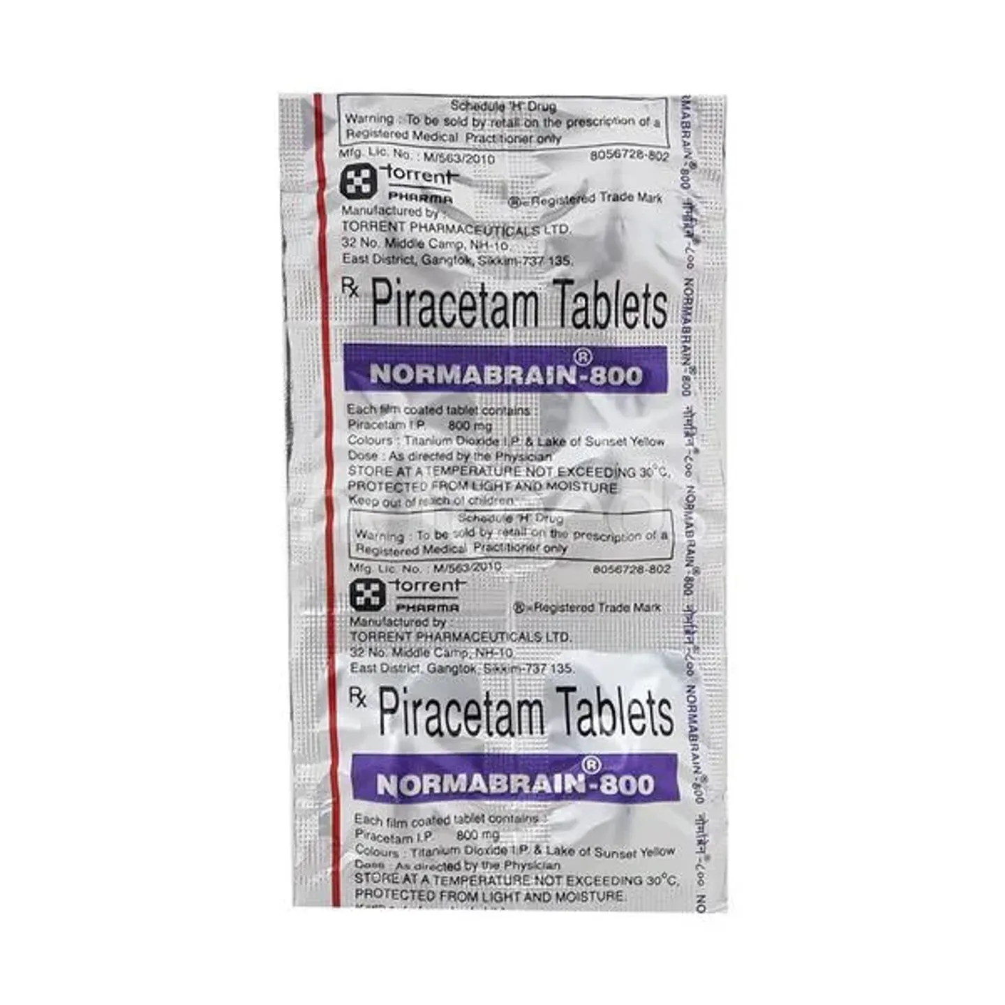Normabrain 800 Tablet product image