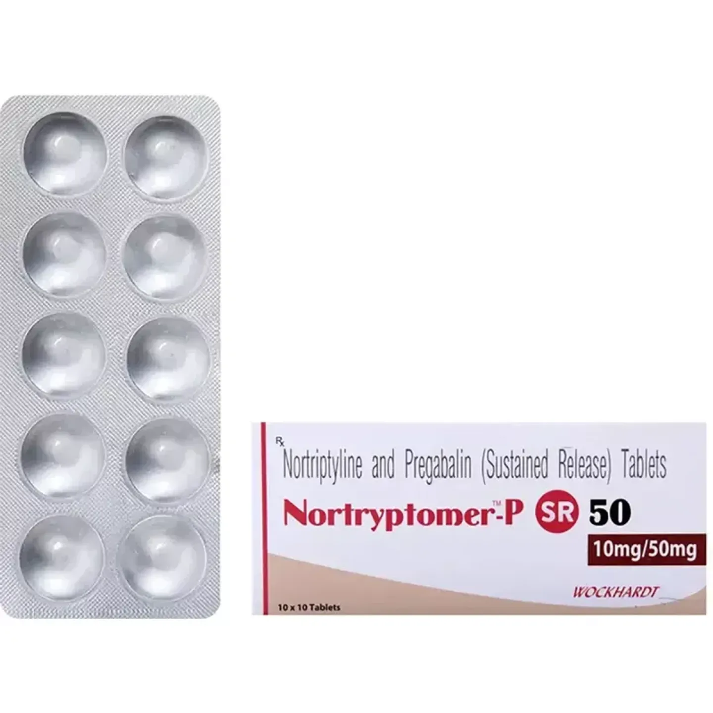 Nortryptomer P Sr 50 Tablet product image