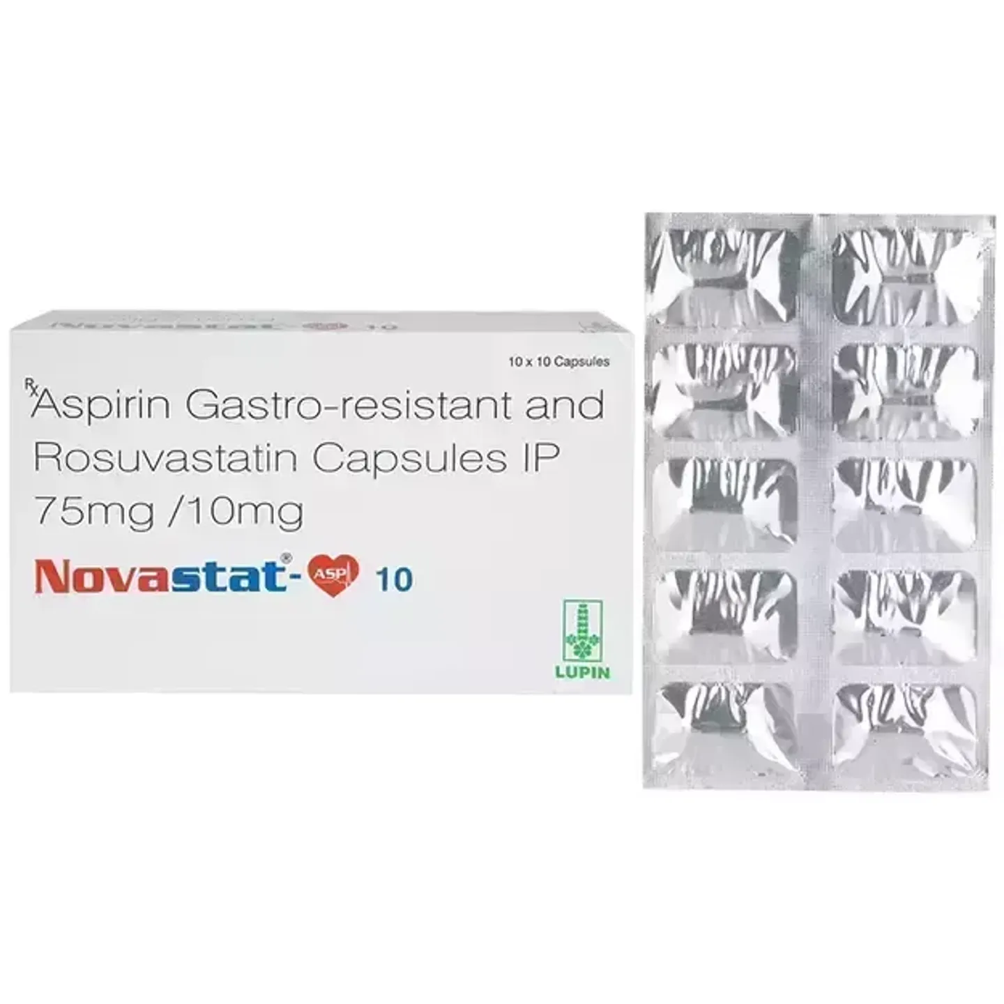 Novastat Asp 10 Capsule product image