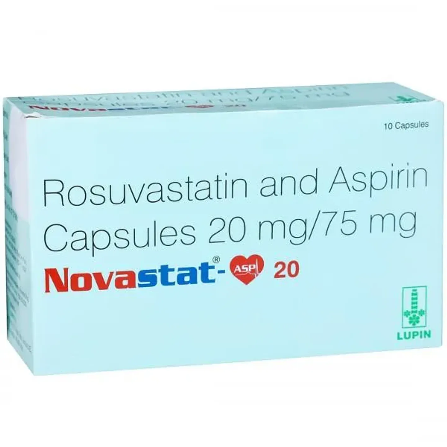 Novastat Asp 20 Capsule product image