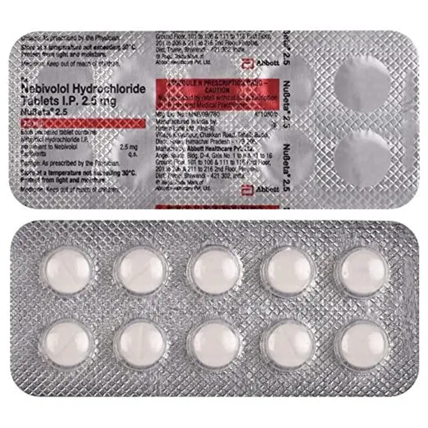 Nubeta 2.5 Tab product image