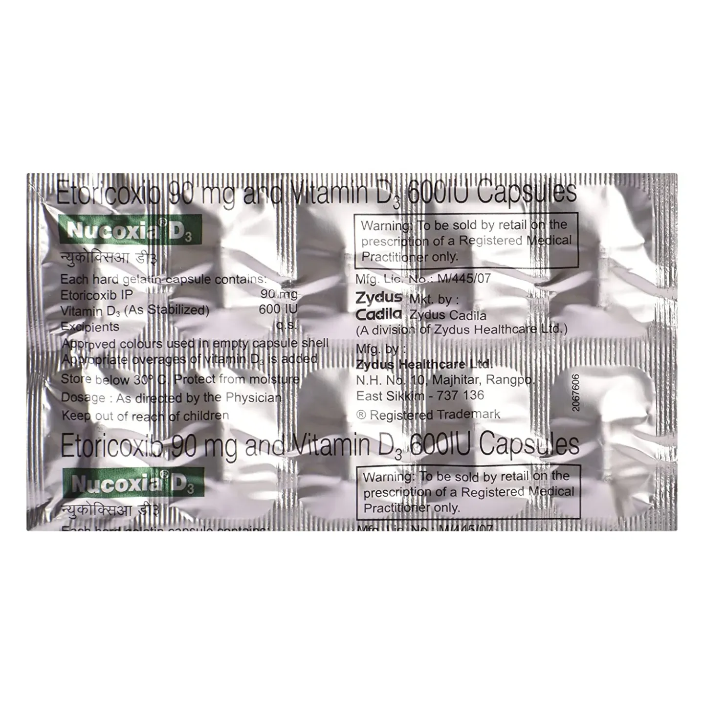 Nucoxia D3 Capsule product image