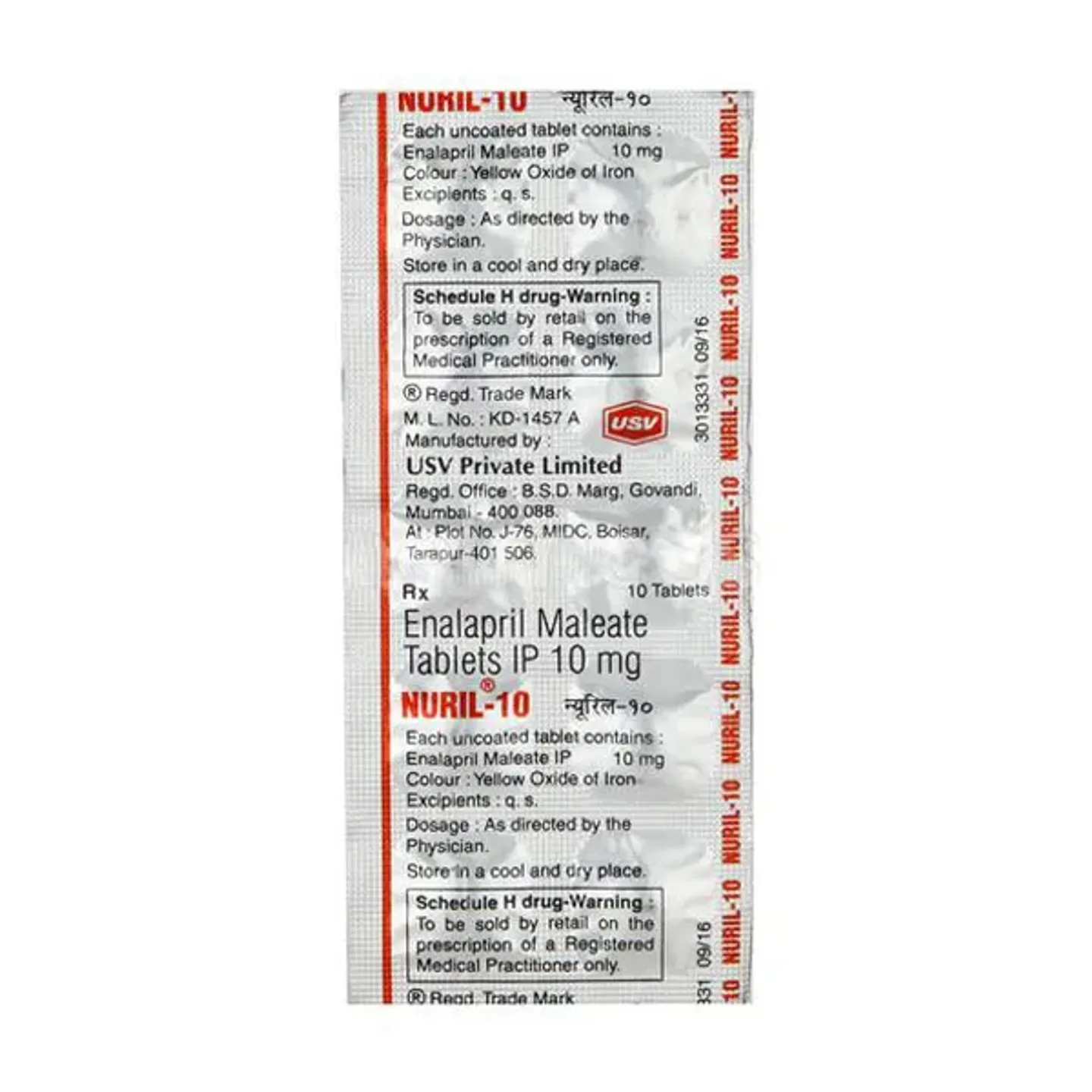 Nuril 10 Tablet product image