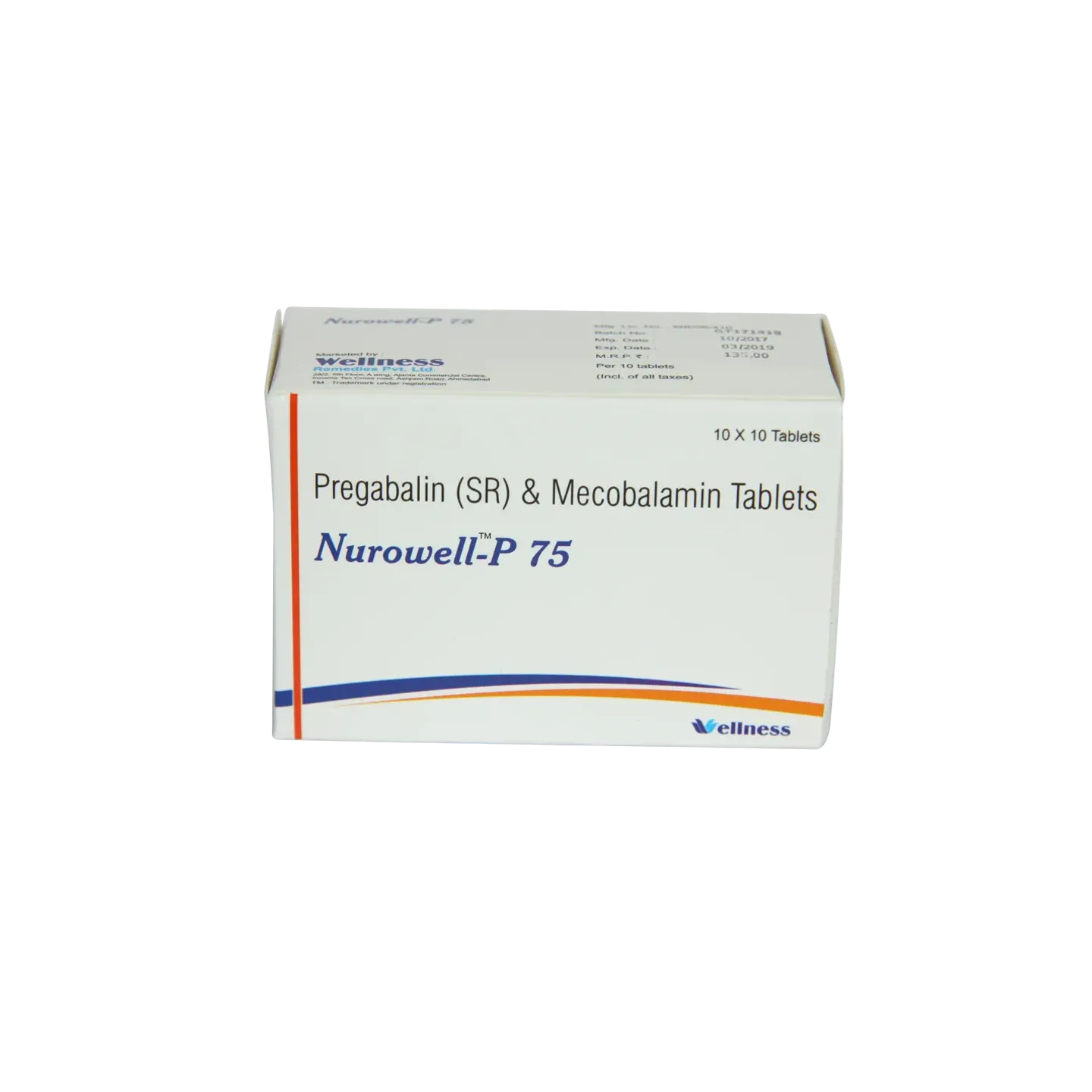 Nurowell P Sr 75 Tablet product image