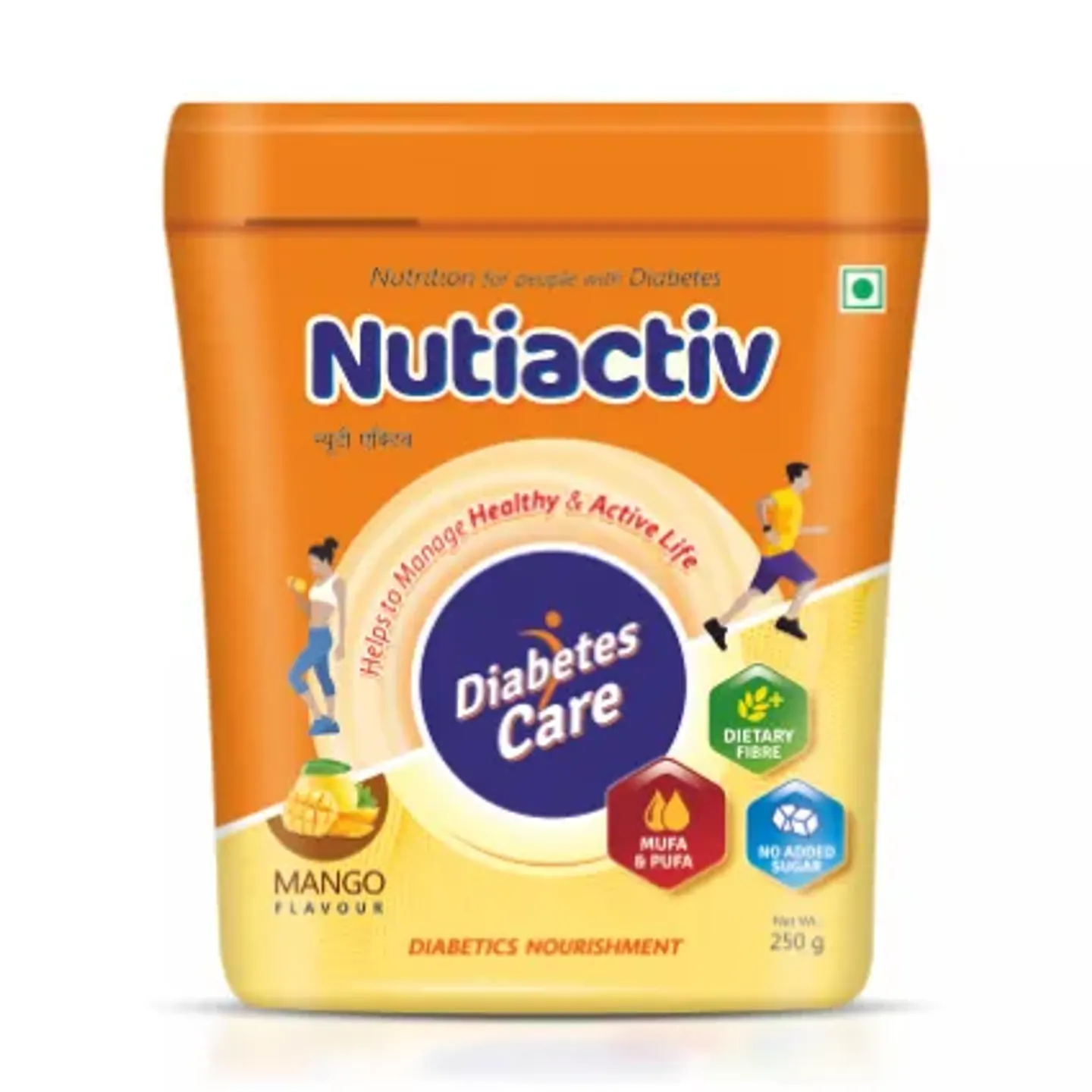 Nutiactiv Diabetes Powder 250gm product image