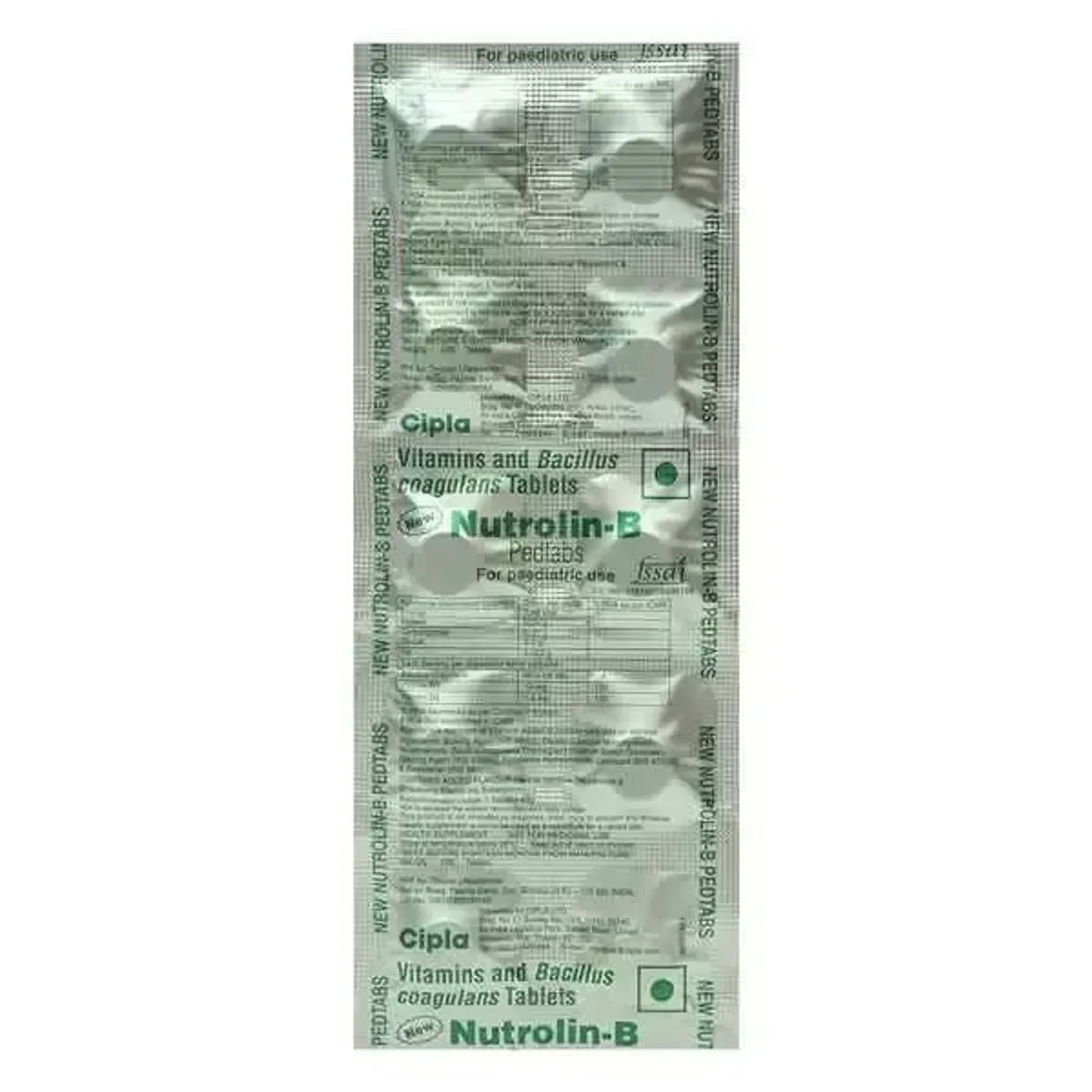 Nutrolin B Paediatric Tablet product image