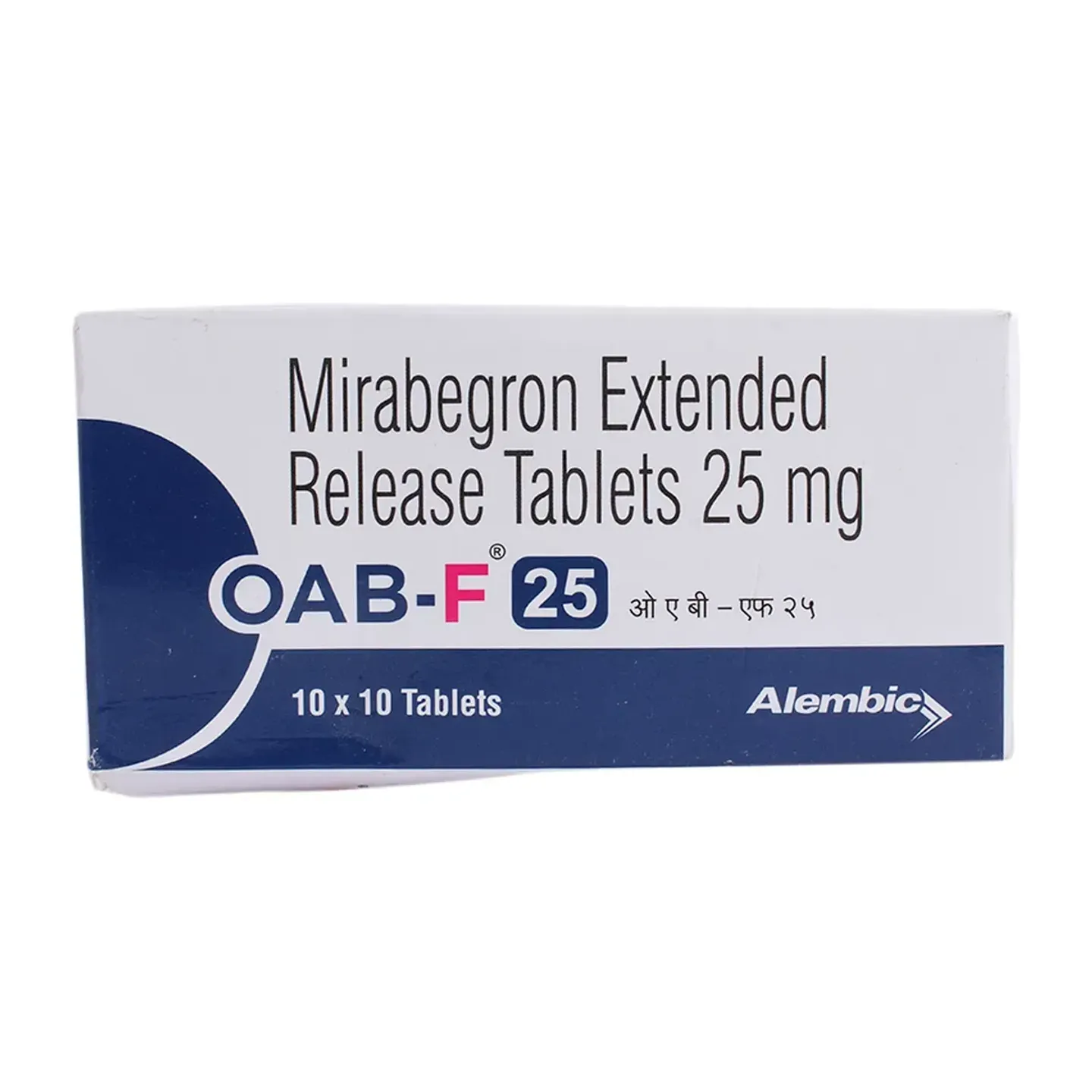 Oab F 25 Tablet product image
