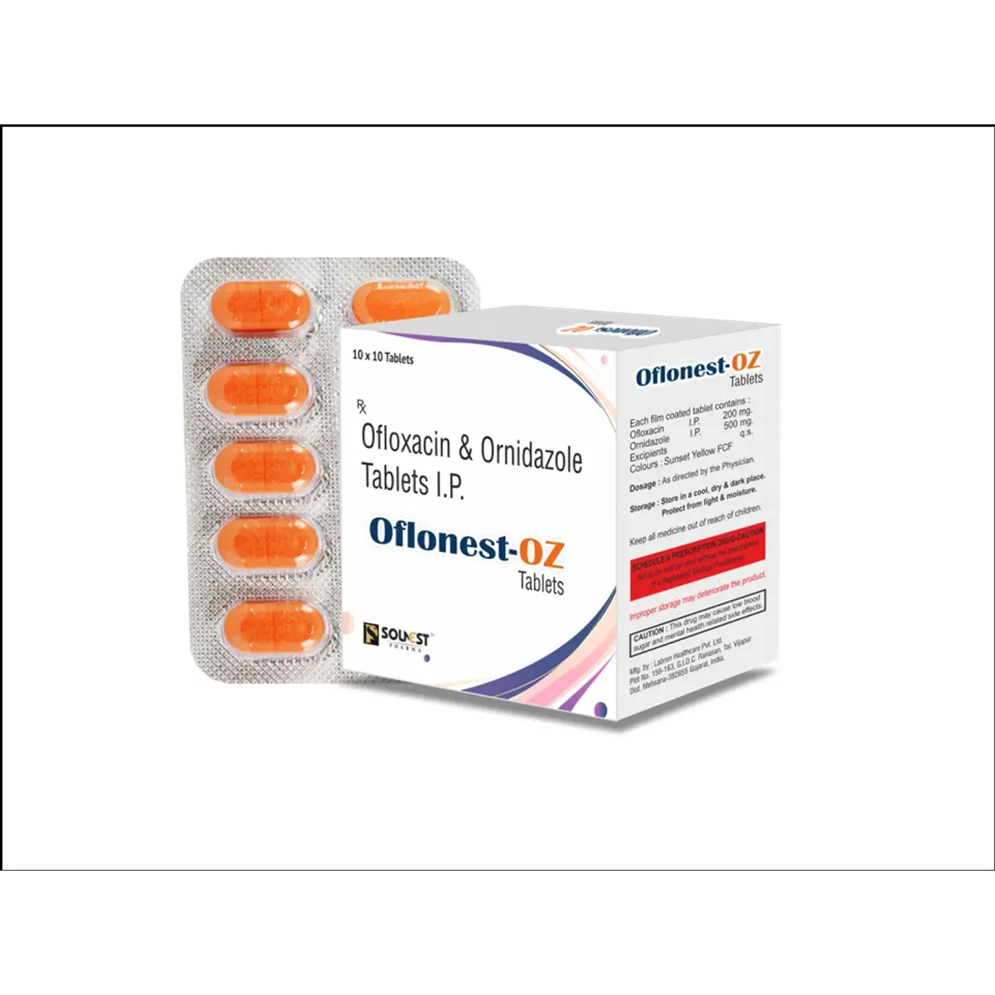 Oflonest Oz Tablet product image