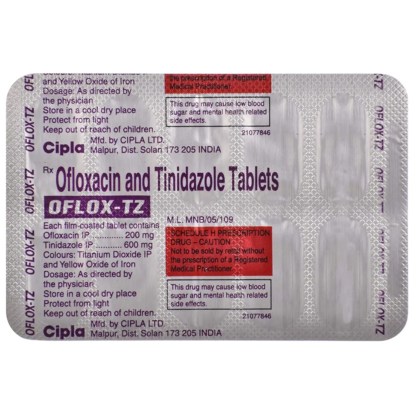 Oflox Tz Tablet product image