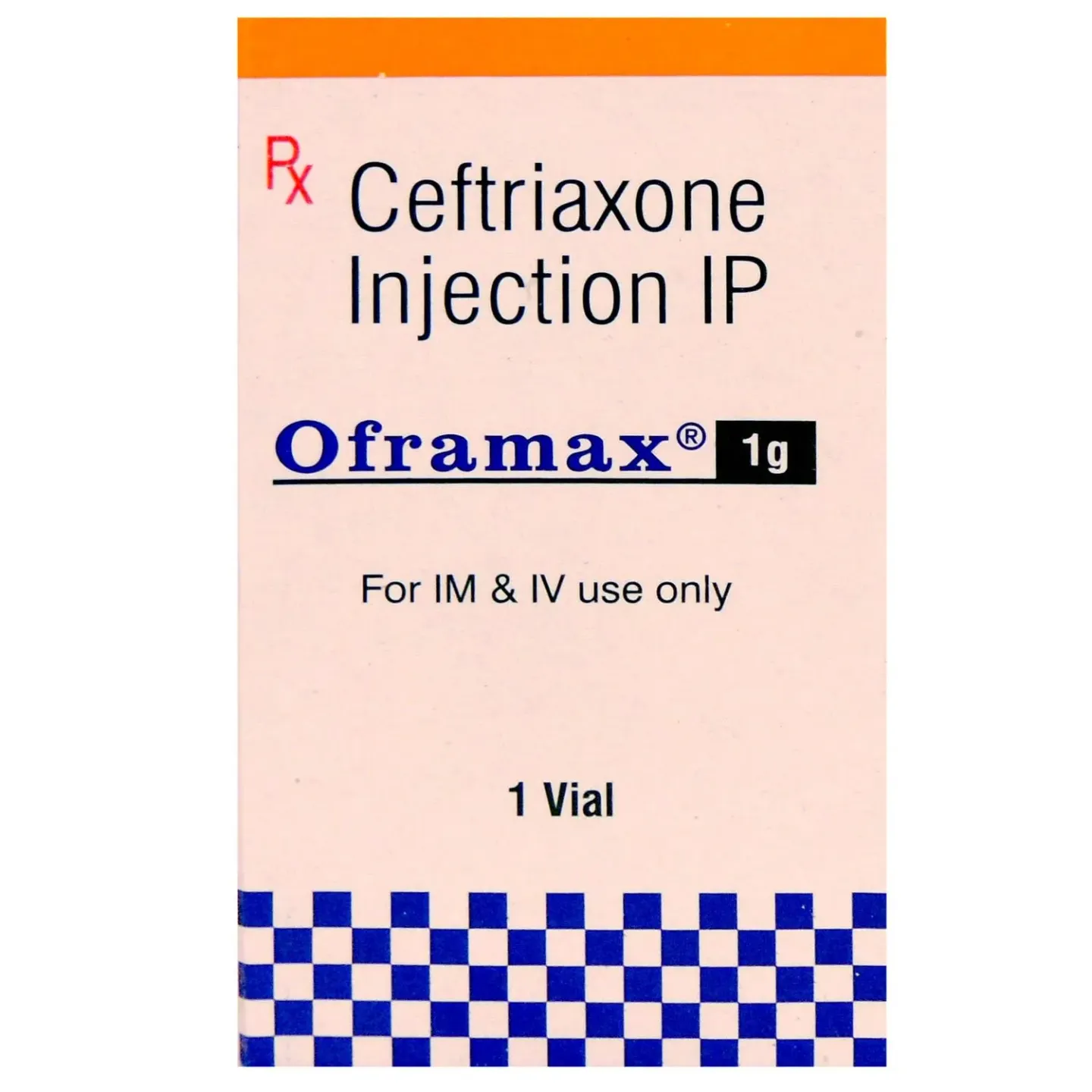 Oframax 1gm Injection product image