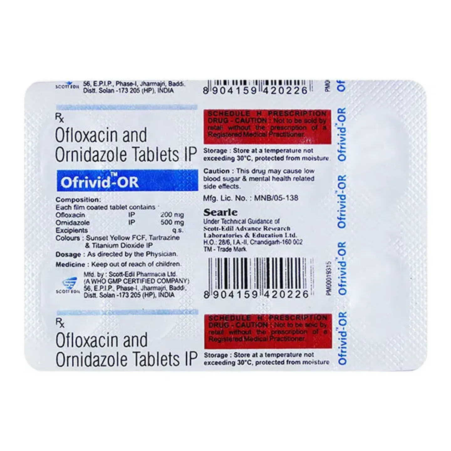 Ofrivid Or Tablet product image