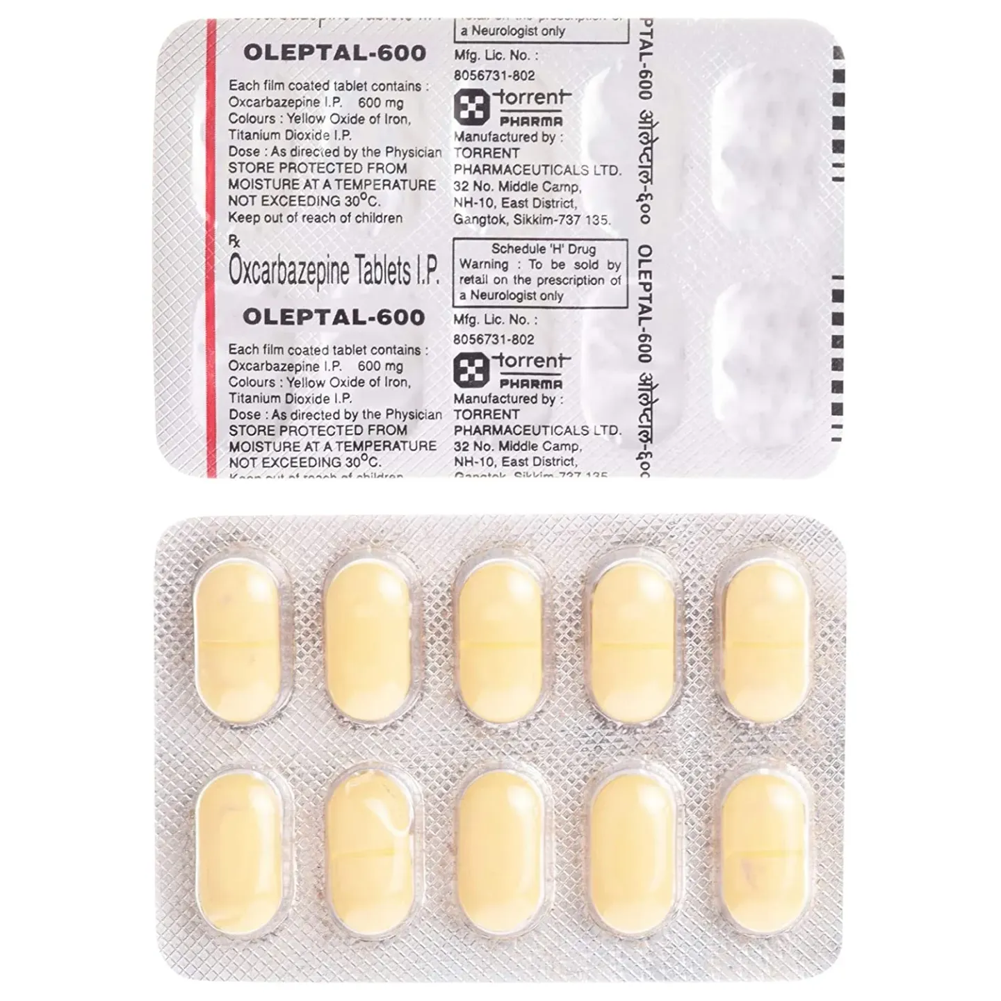 Oleptal 600 Tablet product image