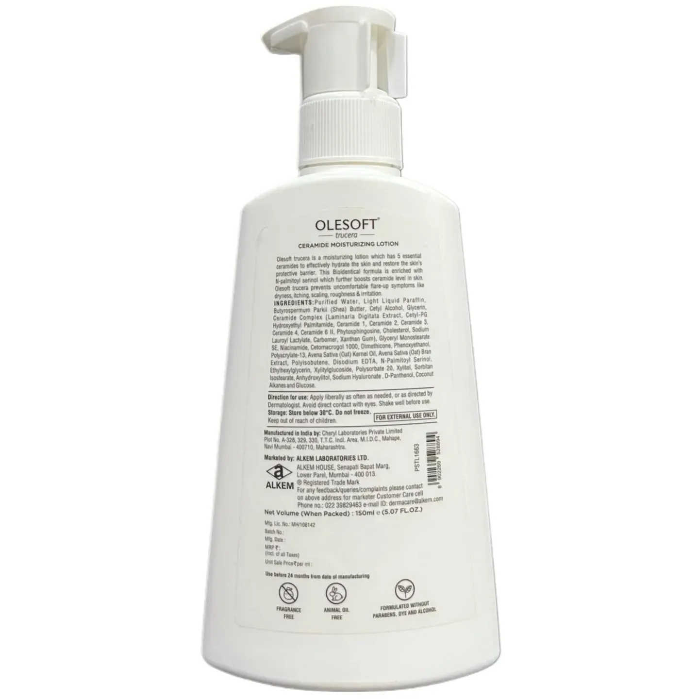 Olesoft Trucera Lotion 150ml product image