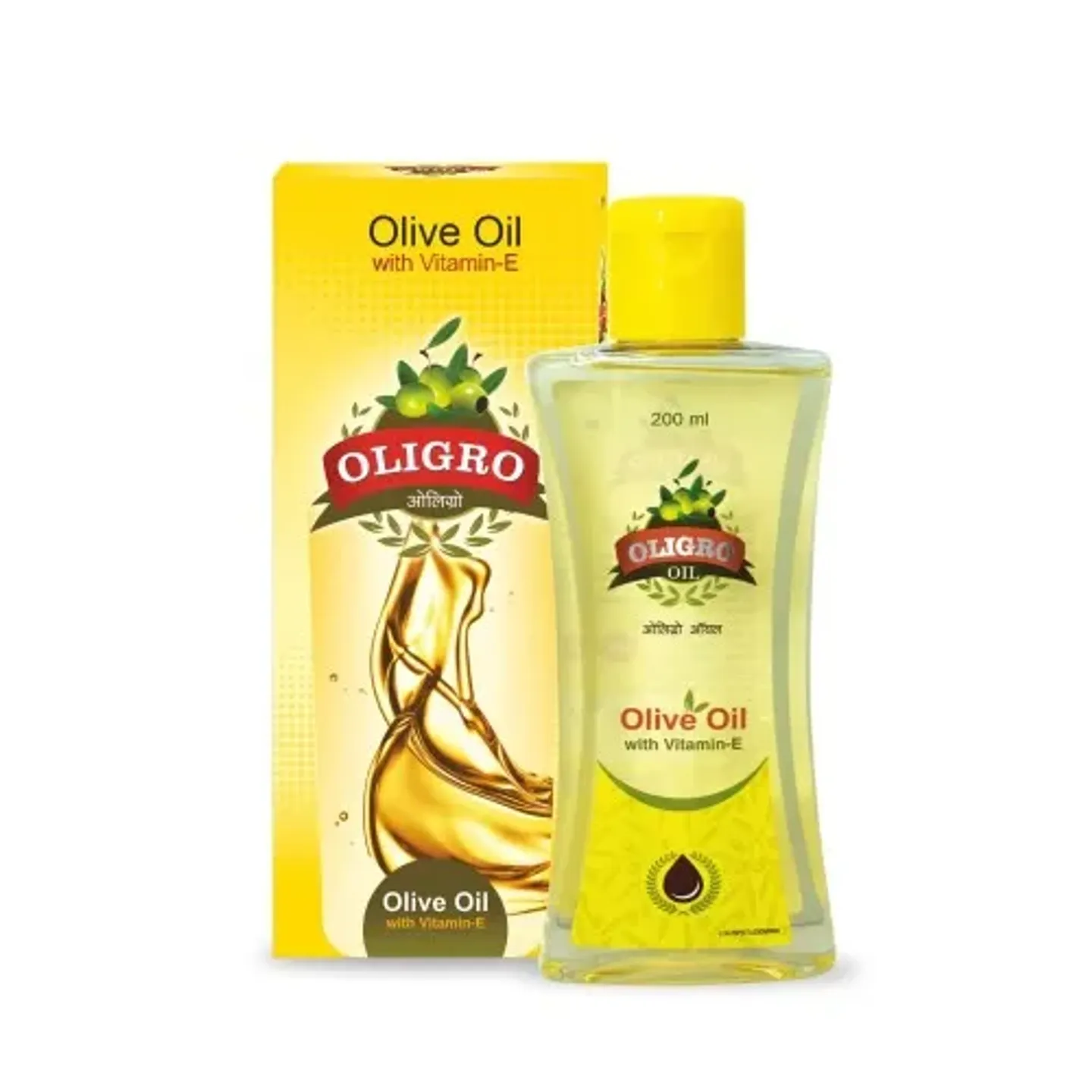 Oligro Olive Oil With Vitamin E For Smooth And ... product image